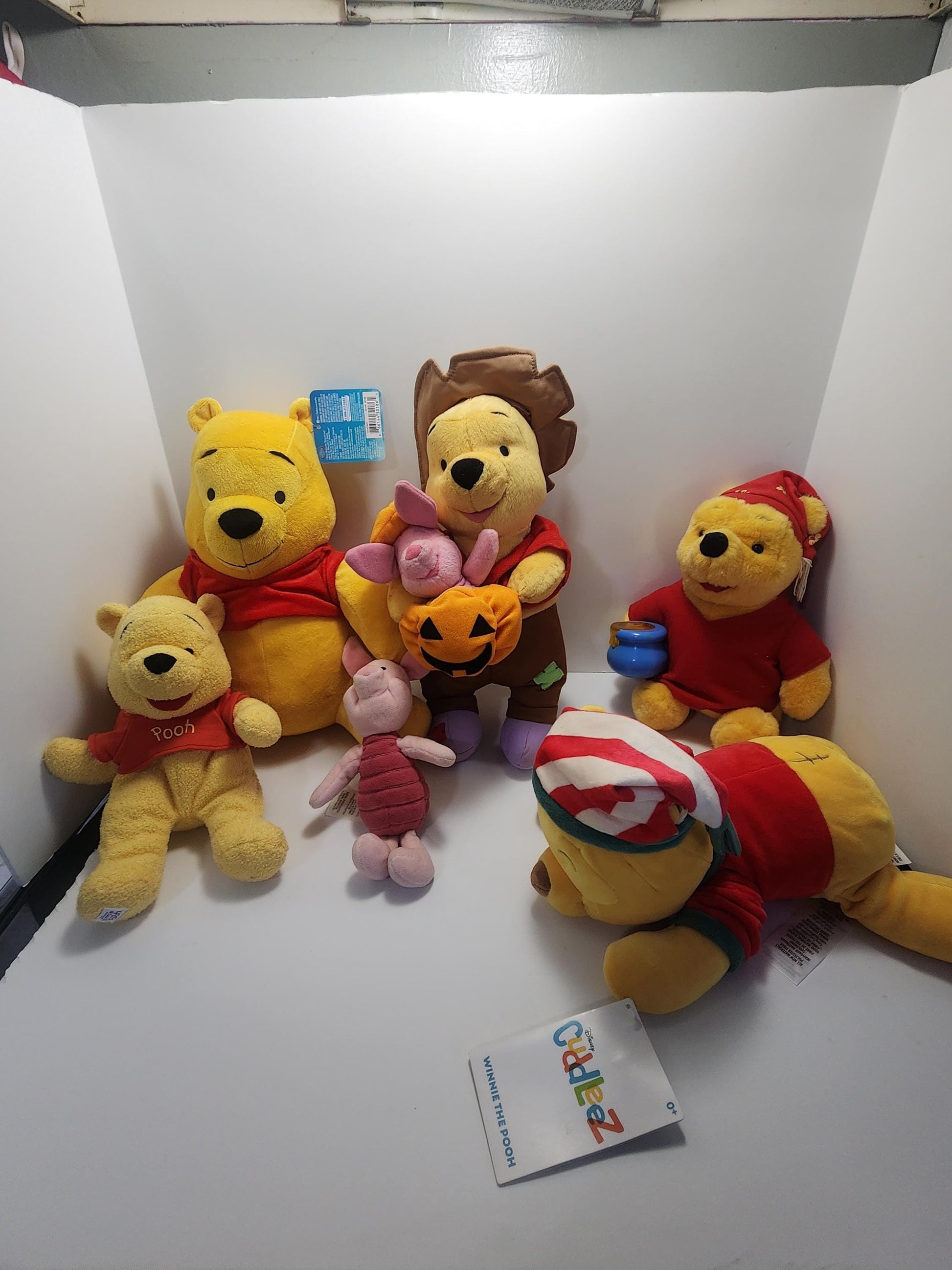 Winnie The Pooh Disney Stuffed Animals Plushies - Plush - Stuffed Animals - Halloween - Christmas - Piglett - Winnie The Pooh