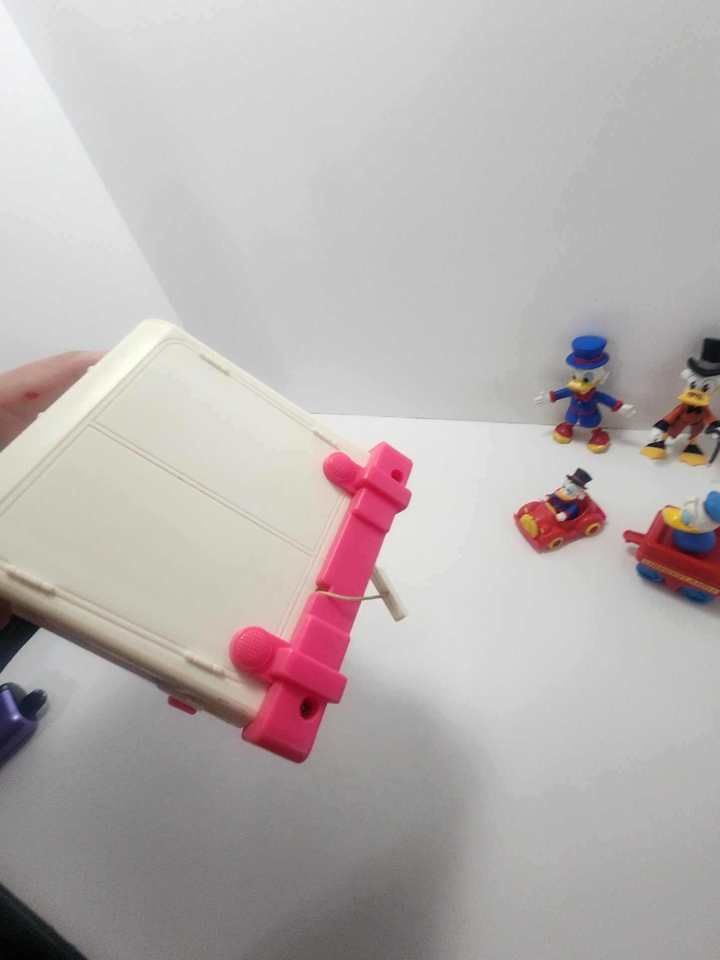 Mickey Mouse 1970s 1990s Toy Figure - Ice Cream Truck - Scrooge Mcduck - Walt Disney Toys - Vintage Toys - Disney Toys