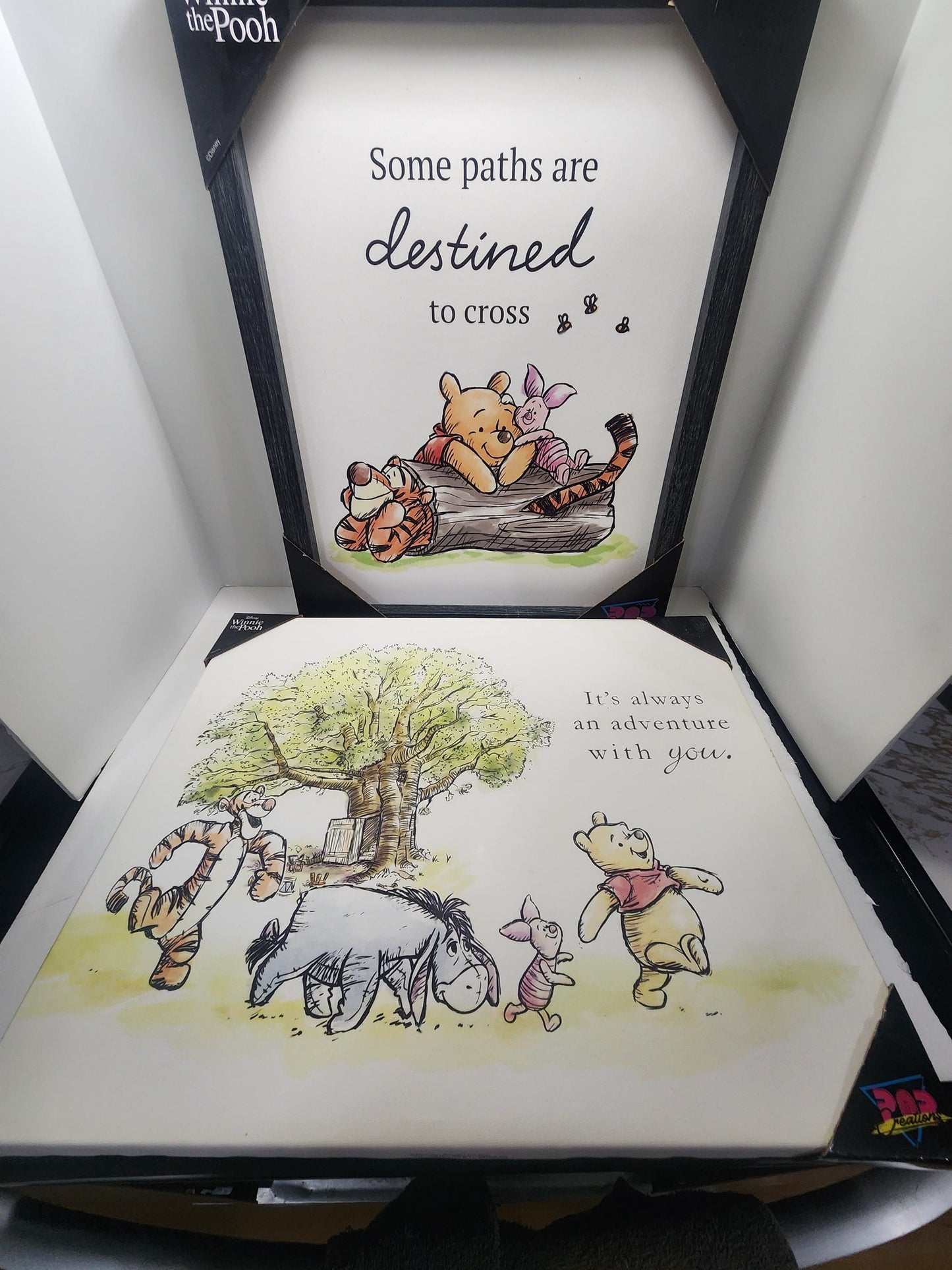 Winnie The Pooh Framed Pictures Artwork - Wall Decor - Decor - Disney - Disney Pictures - Disney Decor - Winnie The Pooh Decor