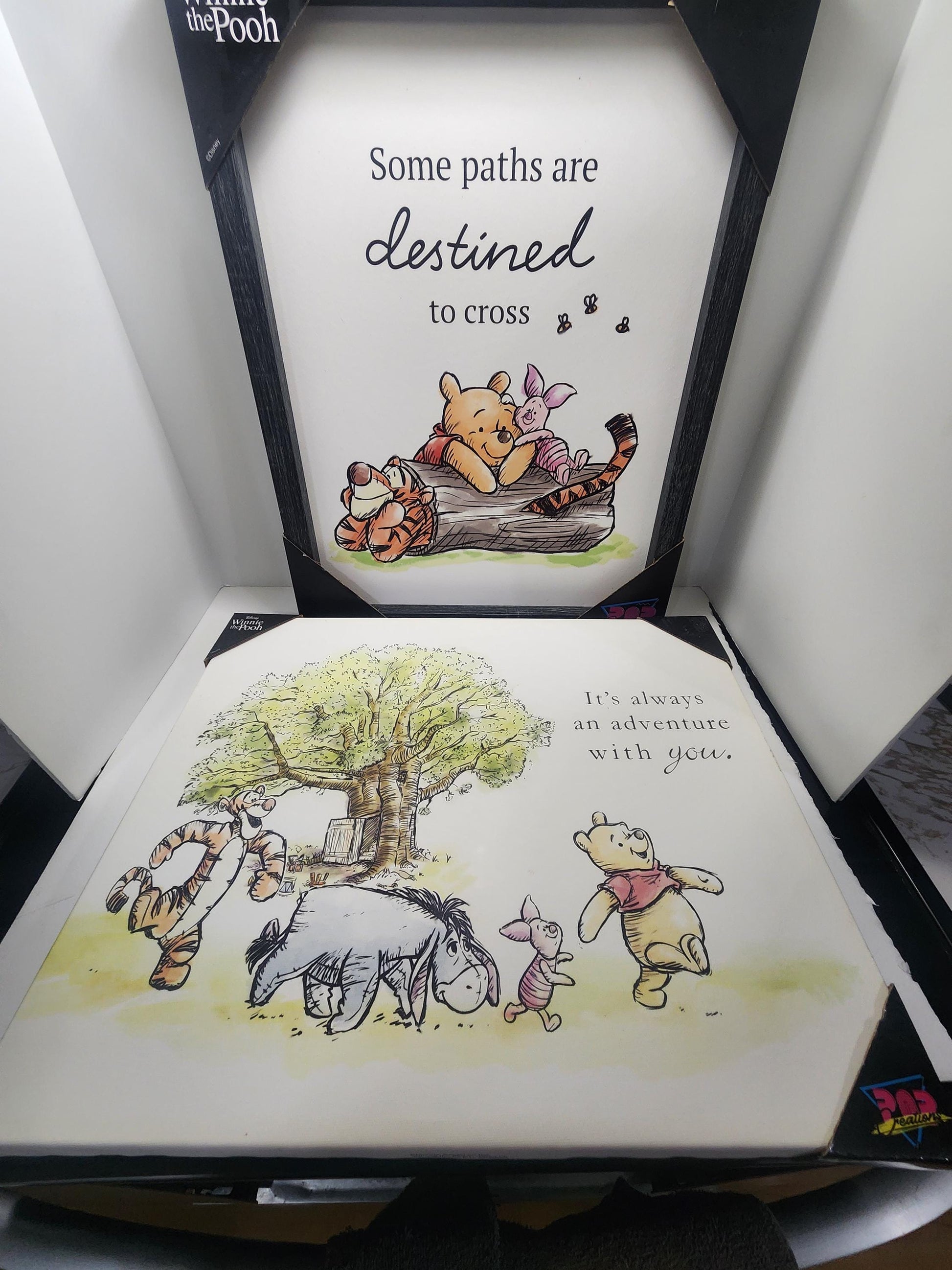 Winnie The Pooh Framed Pictures Artwork - Wall Decor - Decor - Disney - Disney Pictures - Disney Decor - Winnie The Pooh Decor