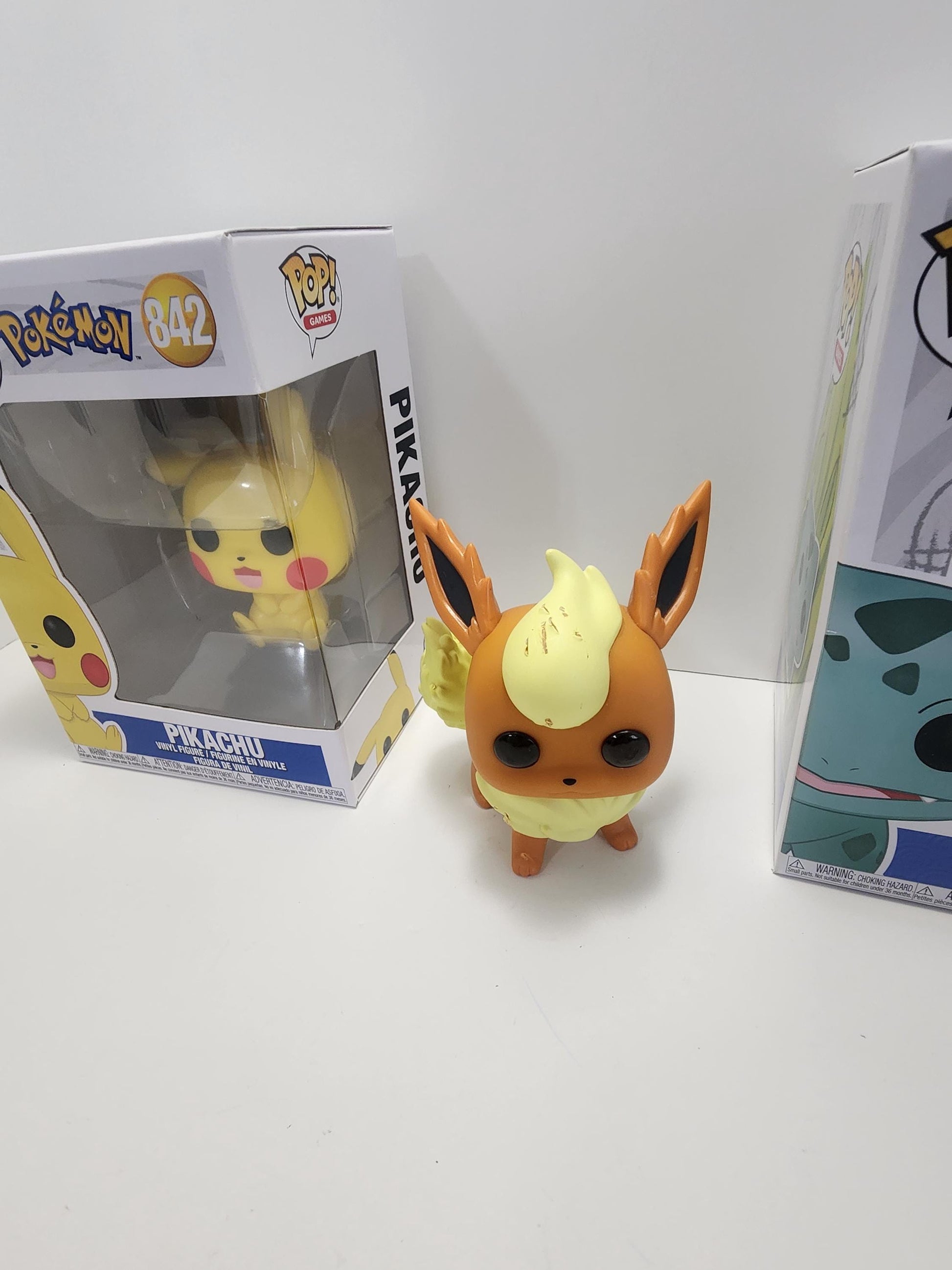Pokemon Toy Figures - Pokemon - Pokemon Toys - Pokemon Gift - Nitendo Toys - Flareon - Pikachu - Bulbasaur