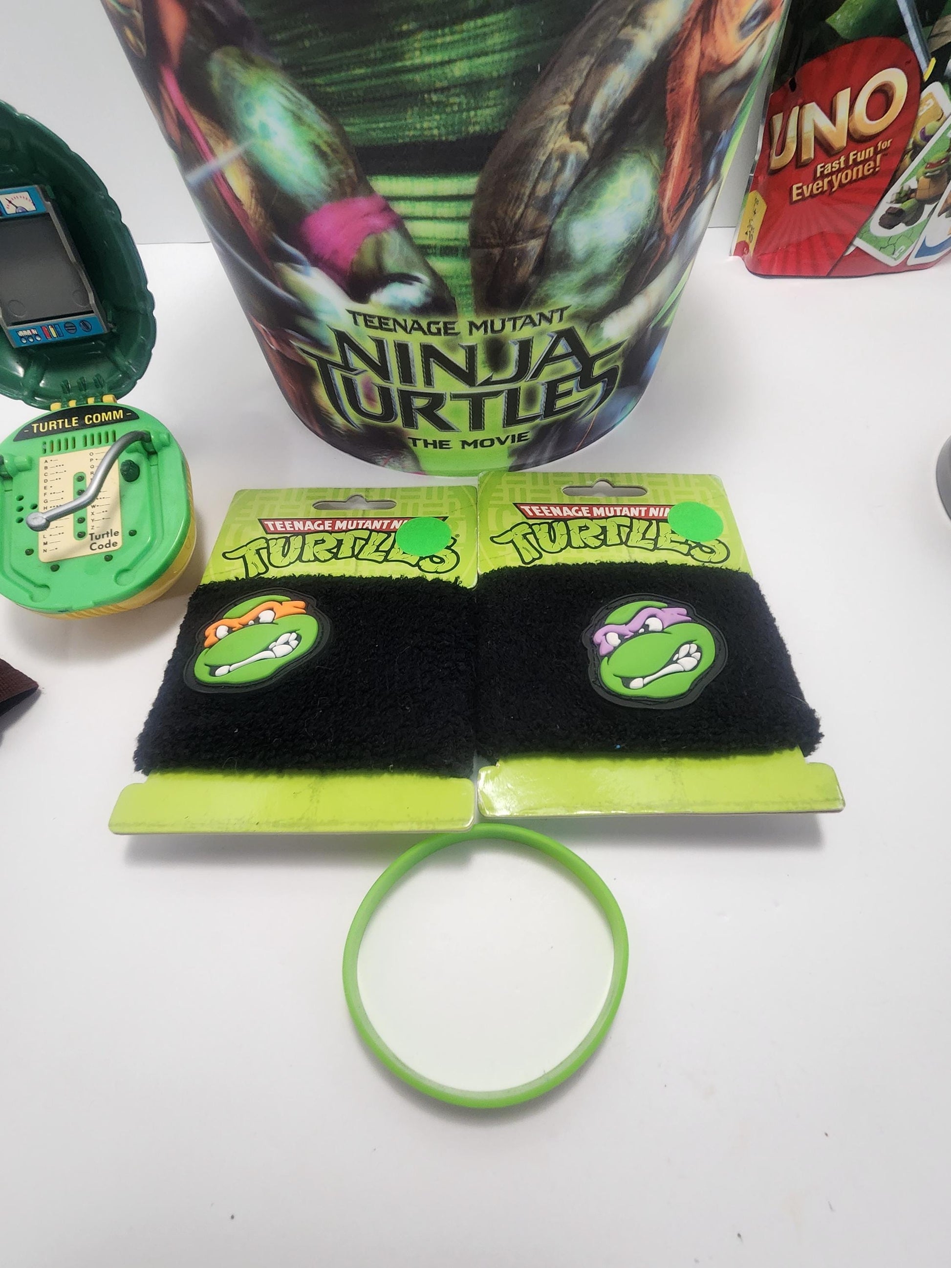 Teenage Mutant Ninja Turtles Memorbilla Items - Nickelodeon - TMNT - Popcorn Buckle - TMNT 1991 Communicator - Ninja Turtles