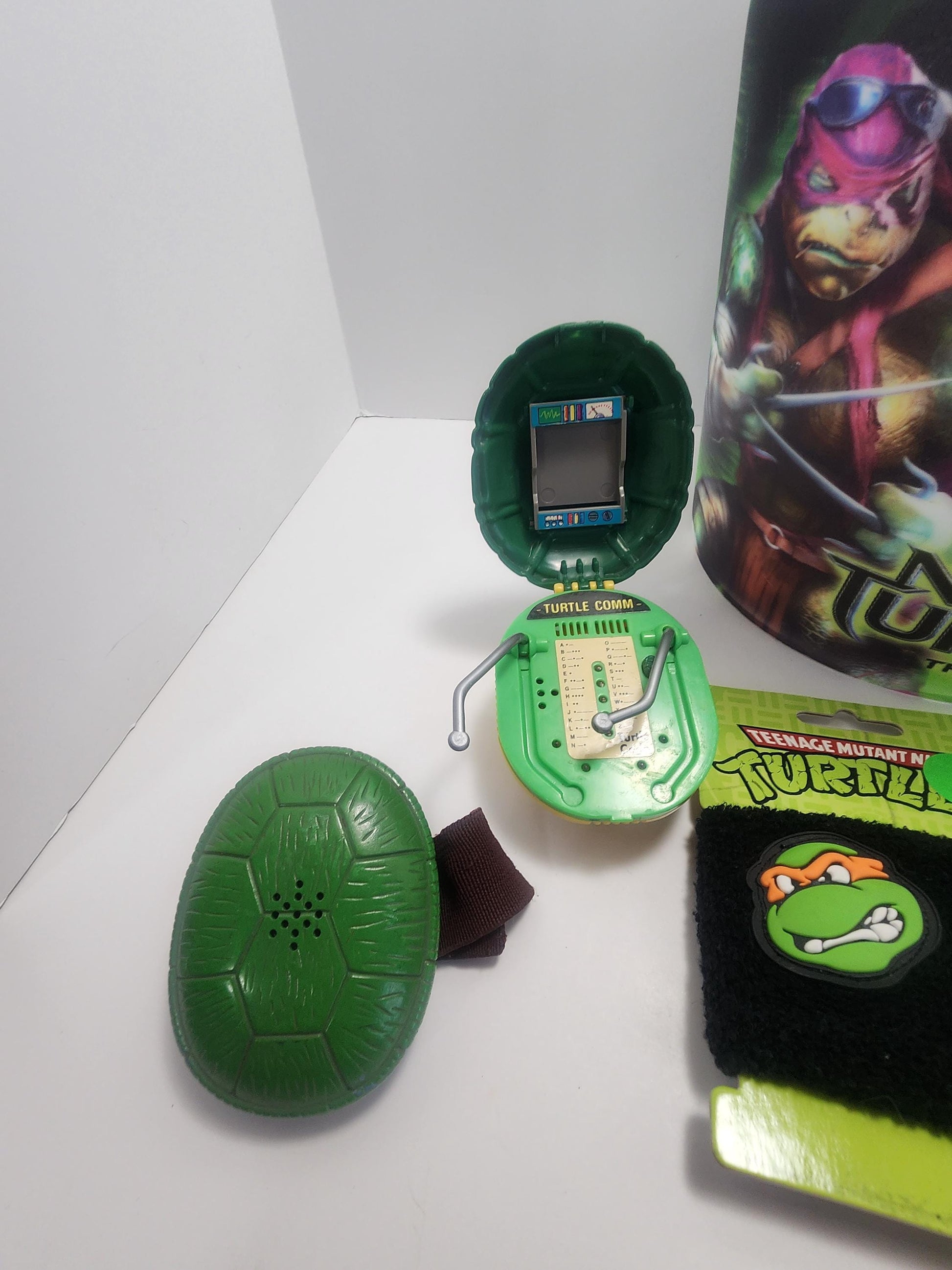 Teenage Mutant Ninja Turtles Memorbilla Items - Nickelodeon - TMNT - Popcorn Buckle - TMNT 1991 Communicator - Ninja Turtles
