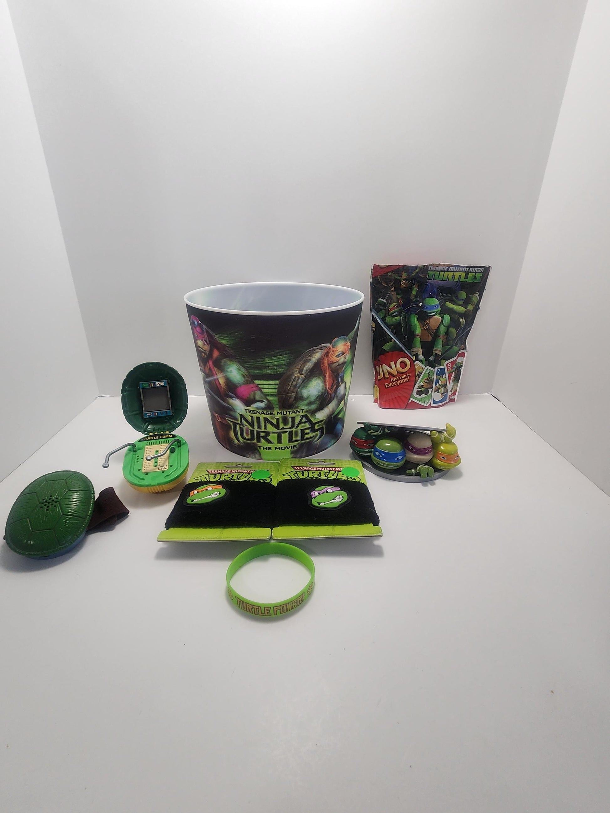 Teenage Mutant Ninja Turtles Memorbilla Items - Nickelodeon - TMNT - Popcorn Buckle - TMNT 1991 Communicator - Ninja Turtles