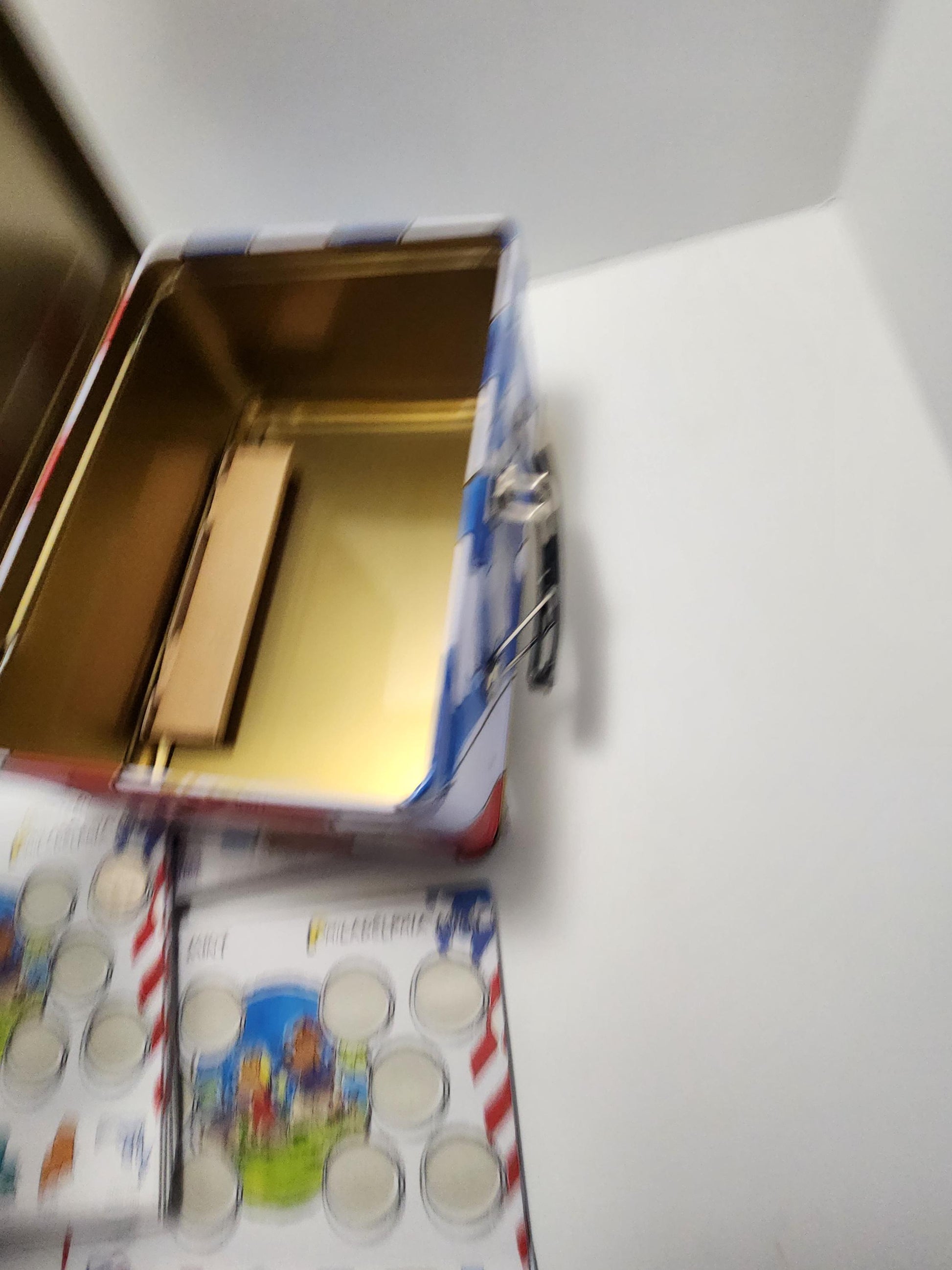 United States Mint 50 Quarters Of The United States Vintage Metal Lunchbox - Lunchbox - Lunch Box - Metal Lunchbox - Vintage Lunchbox