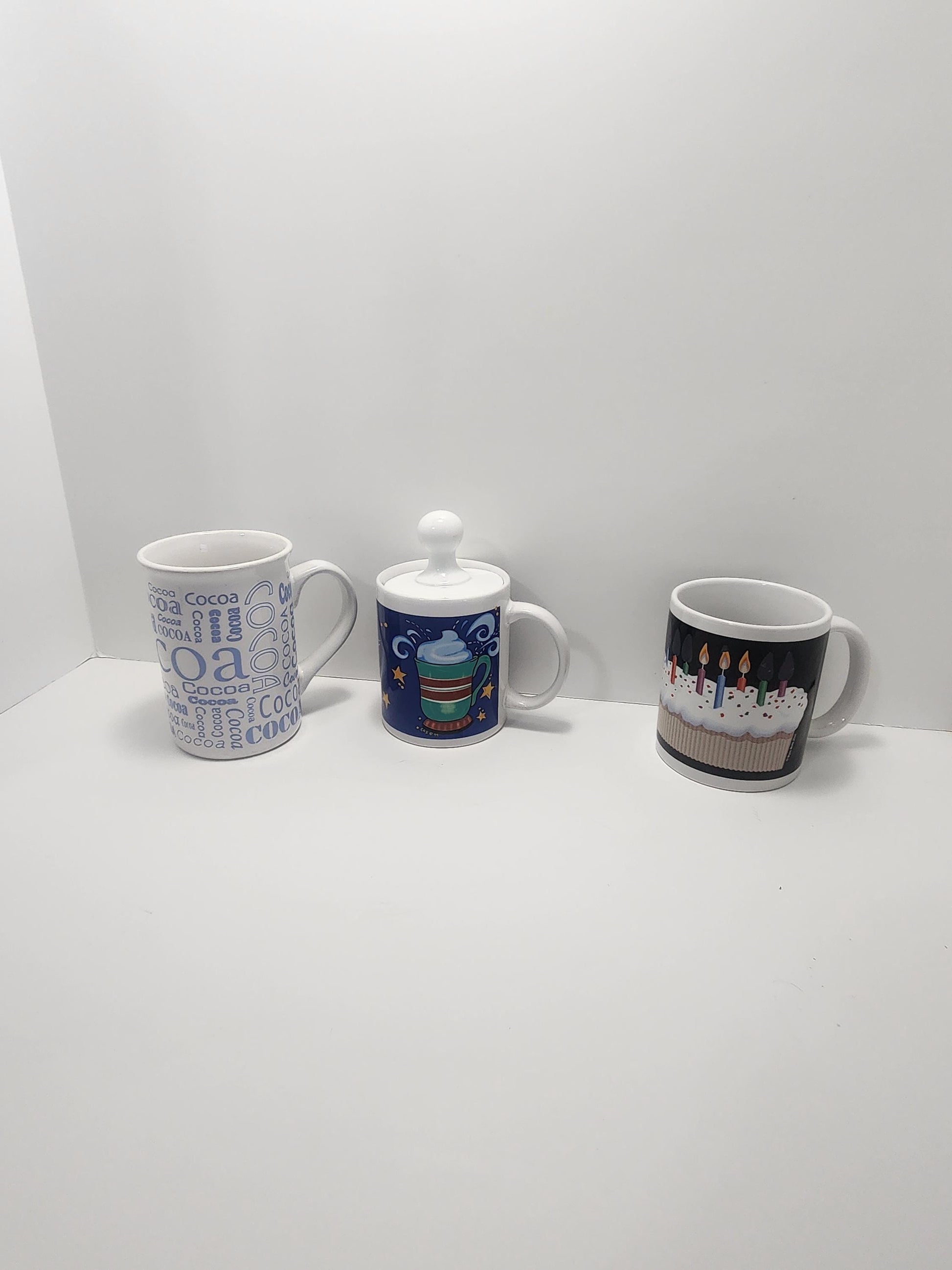 Coffee Mugs - Birthday Mugs - Cupcakes - Cakes - Coco - Coca - Hot Chocolate - Lattes - Mugs