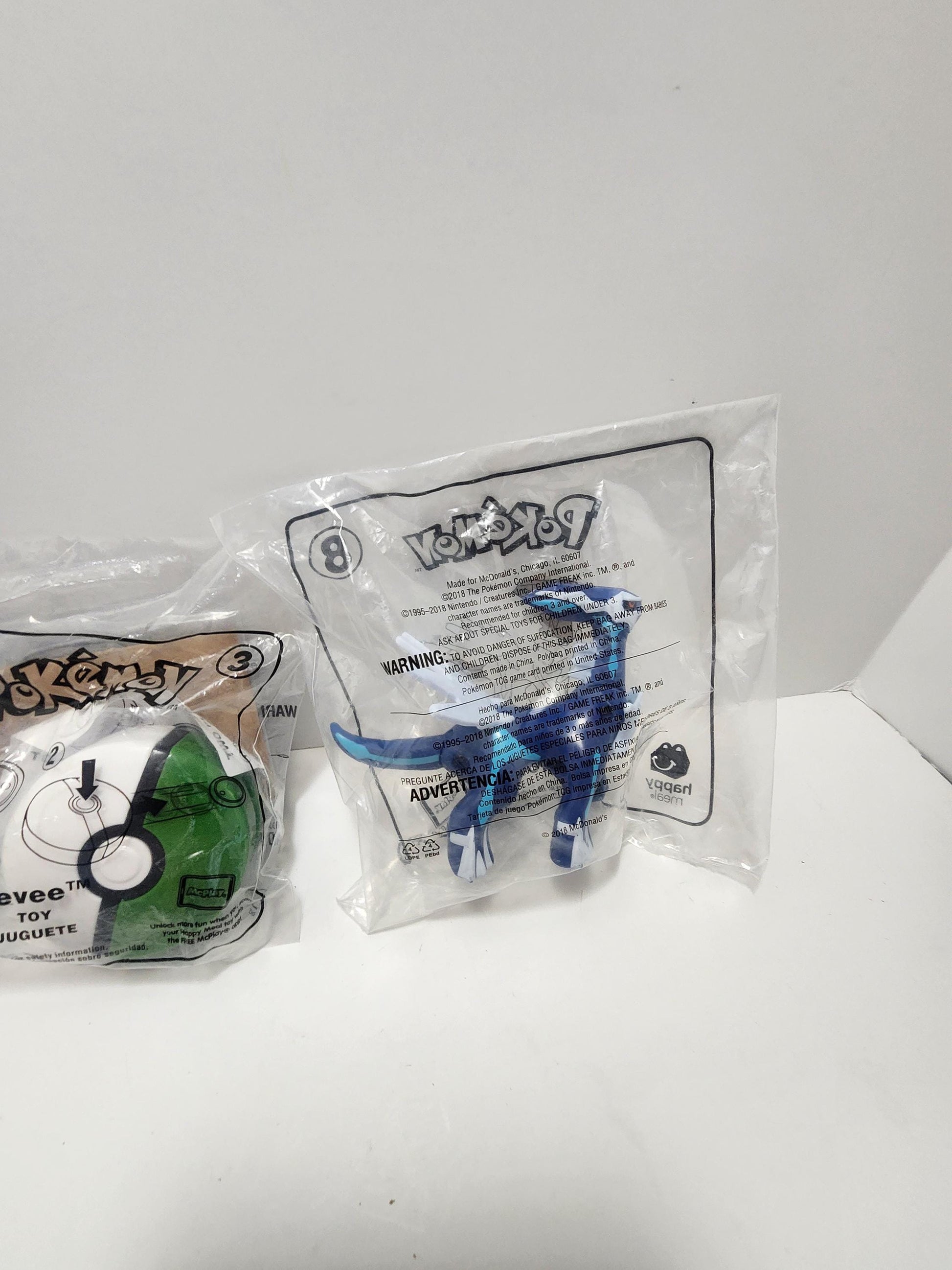 Pokemon Happy Meal Toys - Pokemon - Pokemon Toys - Pokemon Figures - Mcdonalds Toys - Happy Meal Toys