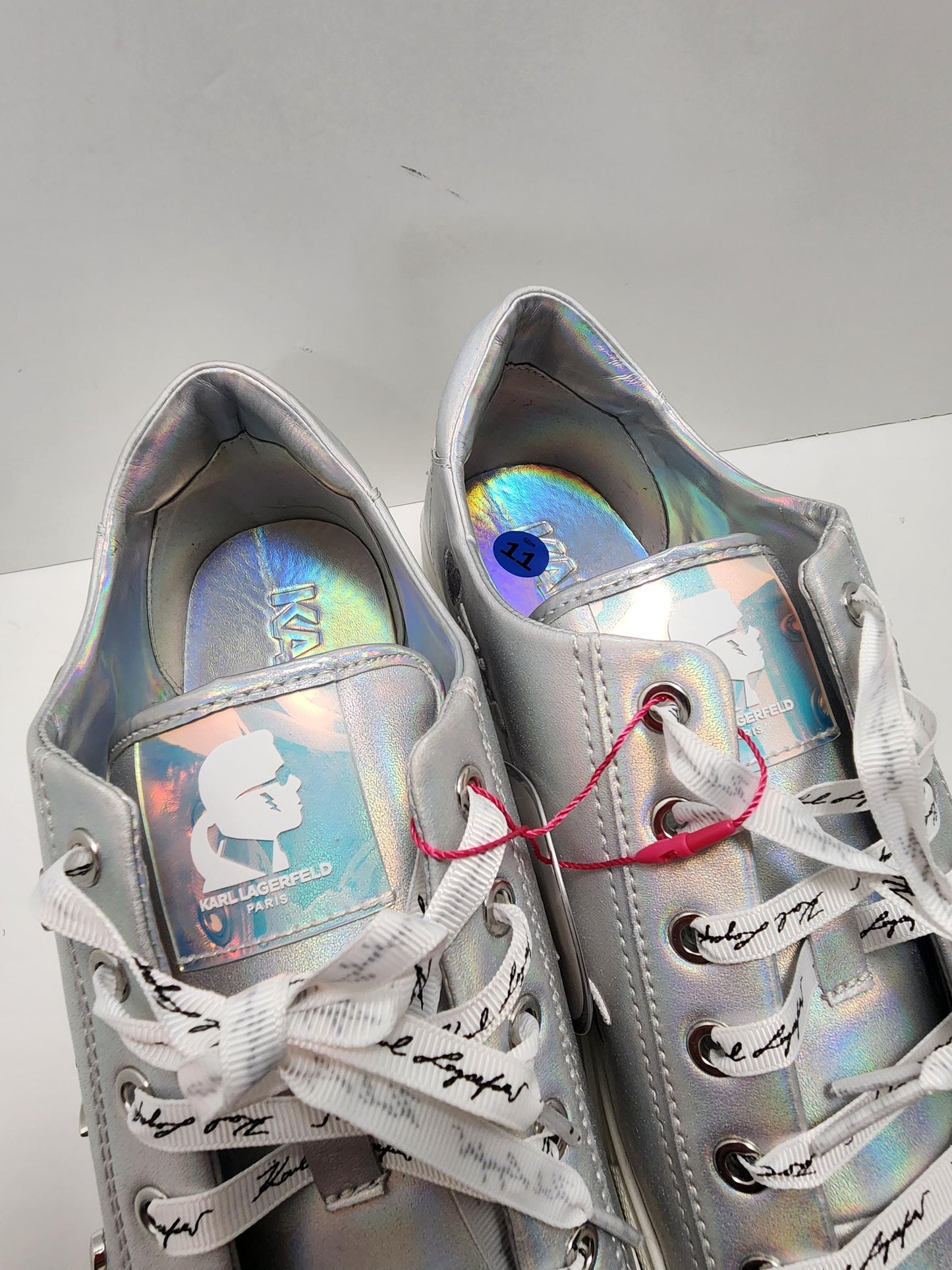 Karl Lagerfeld Paris Men's Sizd 11 Cate Embellished Lace Up Low Top Sneakers - Macys - Shoes - Macy's Shoes - Cate - Karl Lagerfeld - Paris