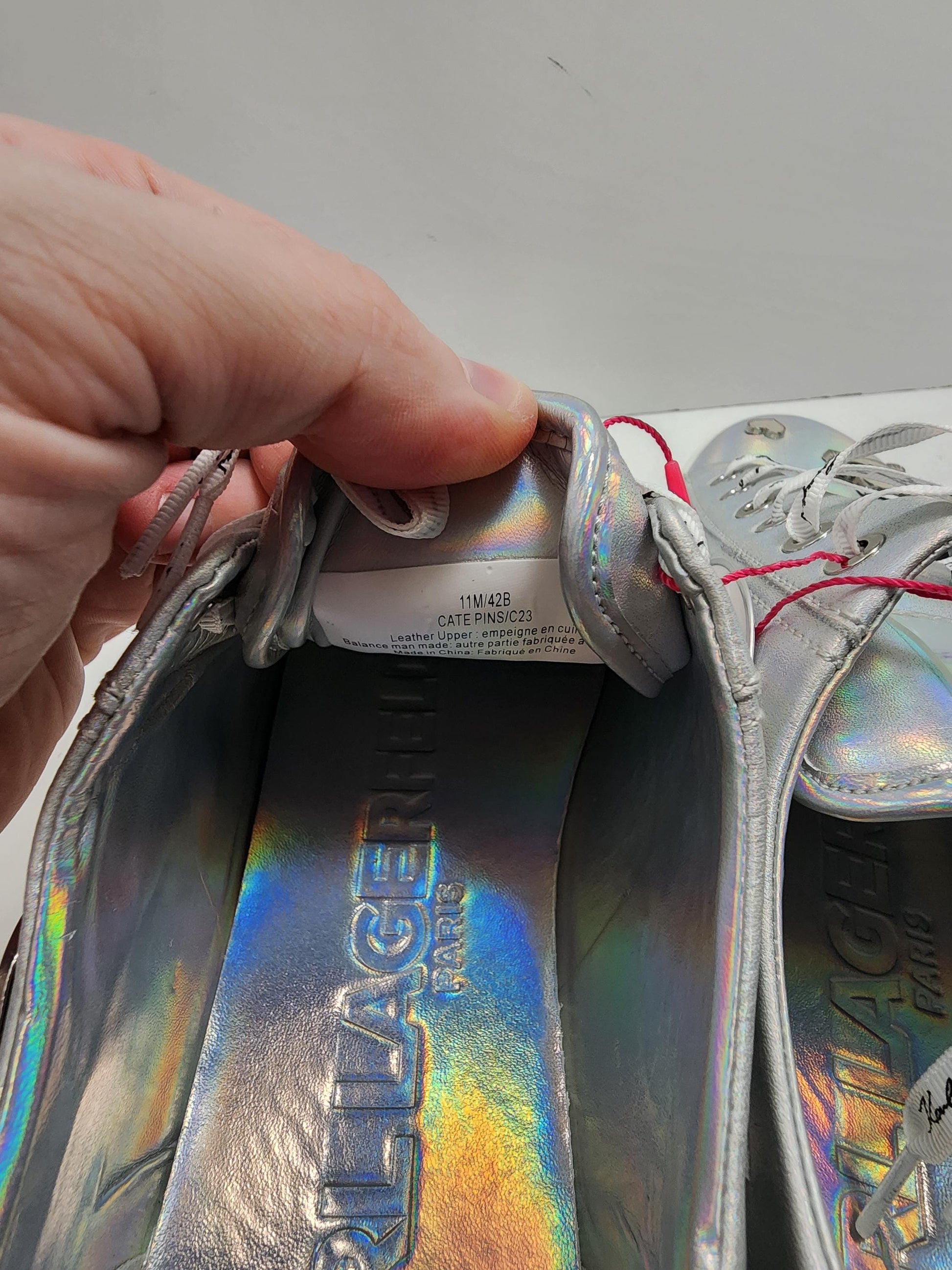 Karl Lagerfeld Paris Men's Sizd 11 Cate Embellished Lace Up Low Top Sneakers - Macys - Shoes - Macy's Shoes - Cate - Karl Lagerfeld - Paris