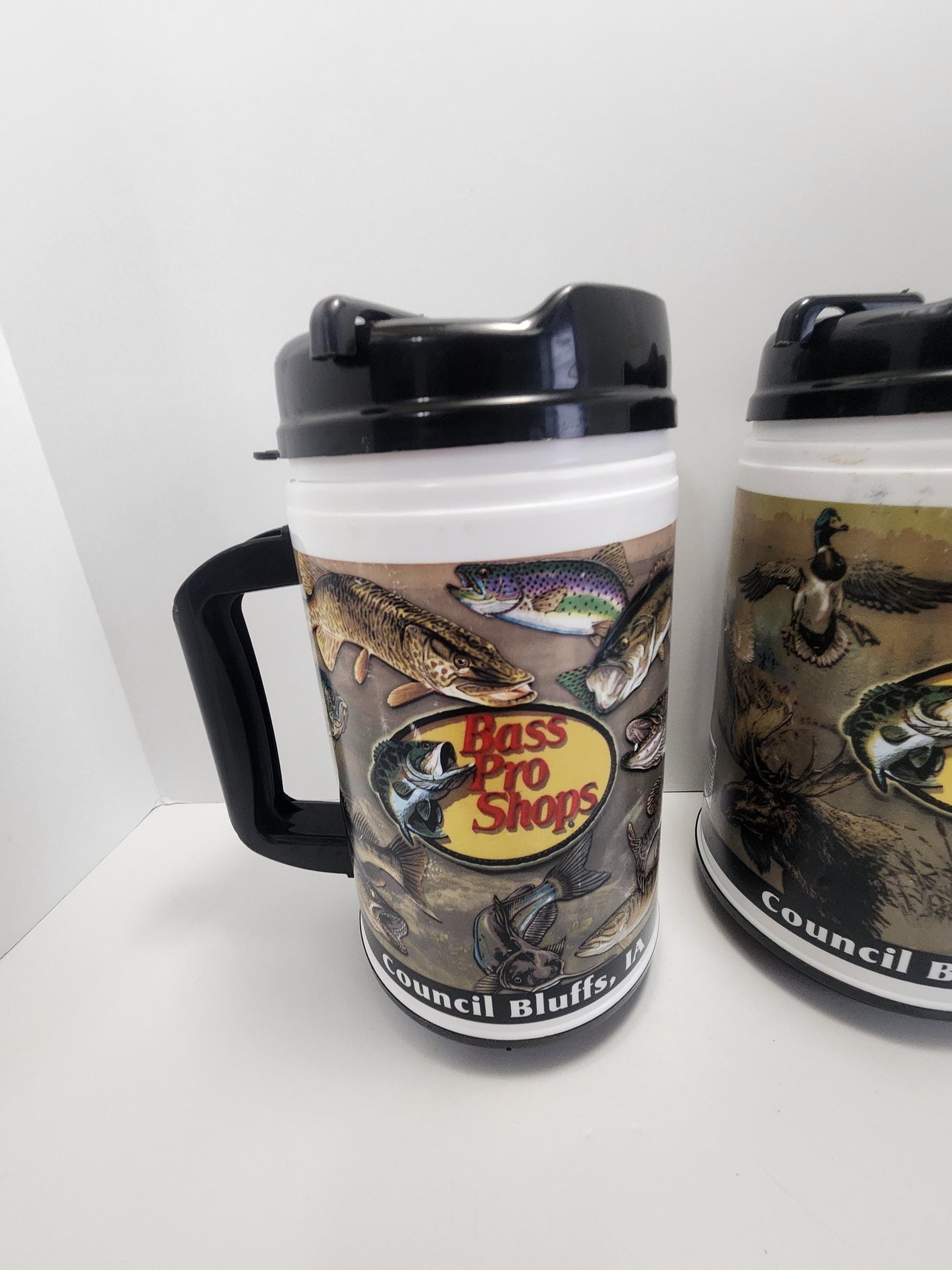 Bass Pro Shops Springfield Missouri Vintage 32 OZ Travel Mug - Bass Pro - Travel Mug - Tumbler - Outdoorsman - Bass Pro