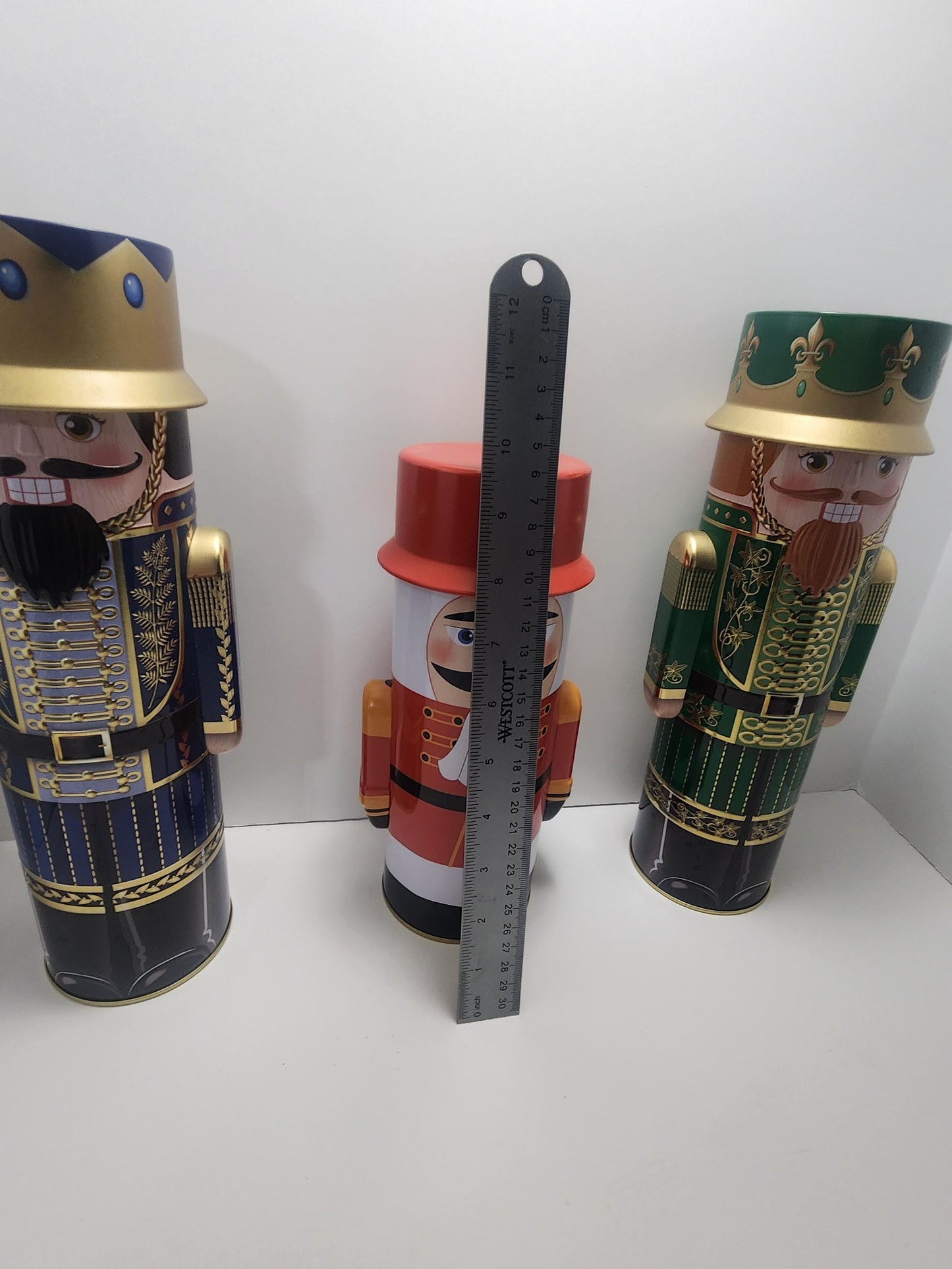 Christmas Nutcracker Tin Soldiers - Tins - Storage - Christmas - Christmas Decor - Nutcrackers - Tin Soldier - Soldiers