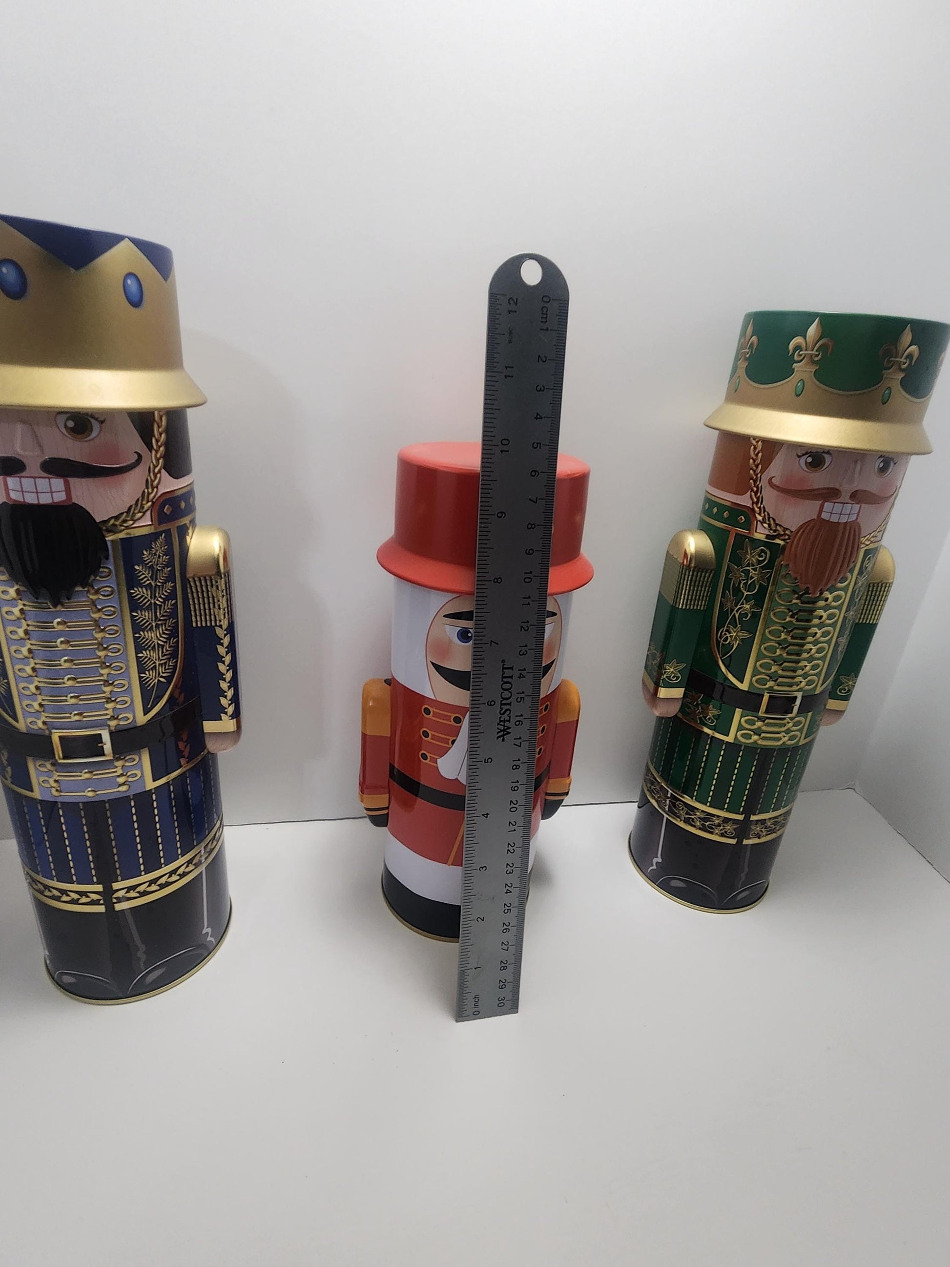 Christmas Nutcracker Tin Soldiers - Tins - Storage - Christmas - Christmas Decor - Nutcrackers - Tin Soldier - Soldiers