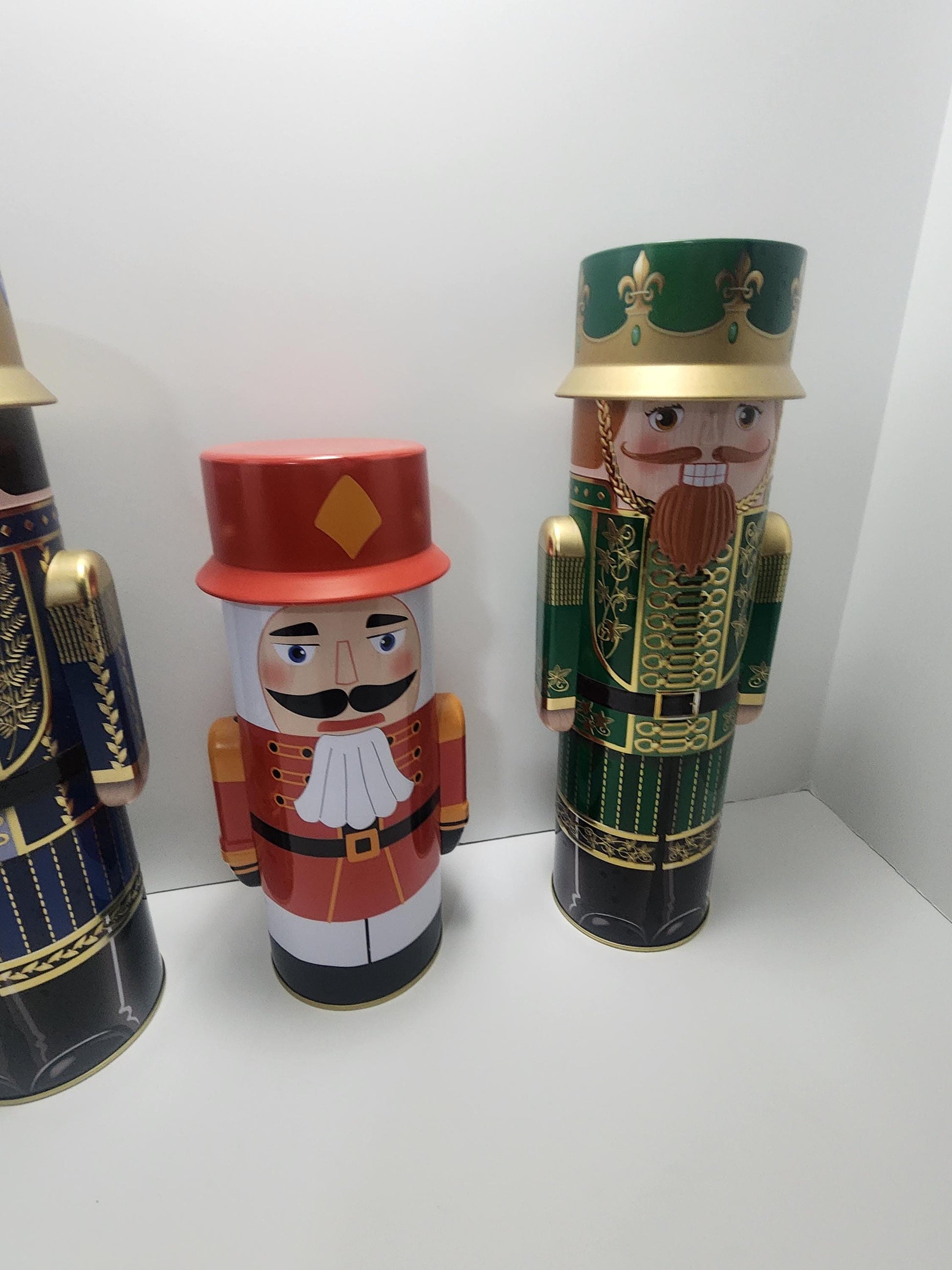 Christmas Nutcracker Tin Soldiers - Tins - Storage - Christmas - Christmas Decor - Nutcrackers - Tin Soldier - Soldiers