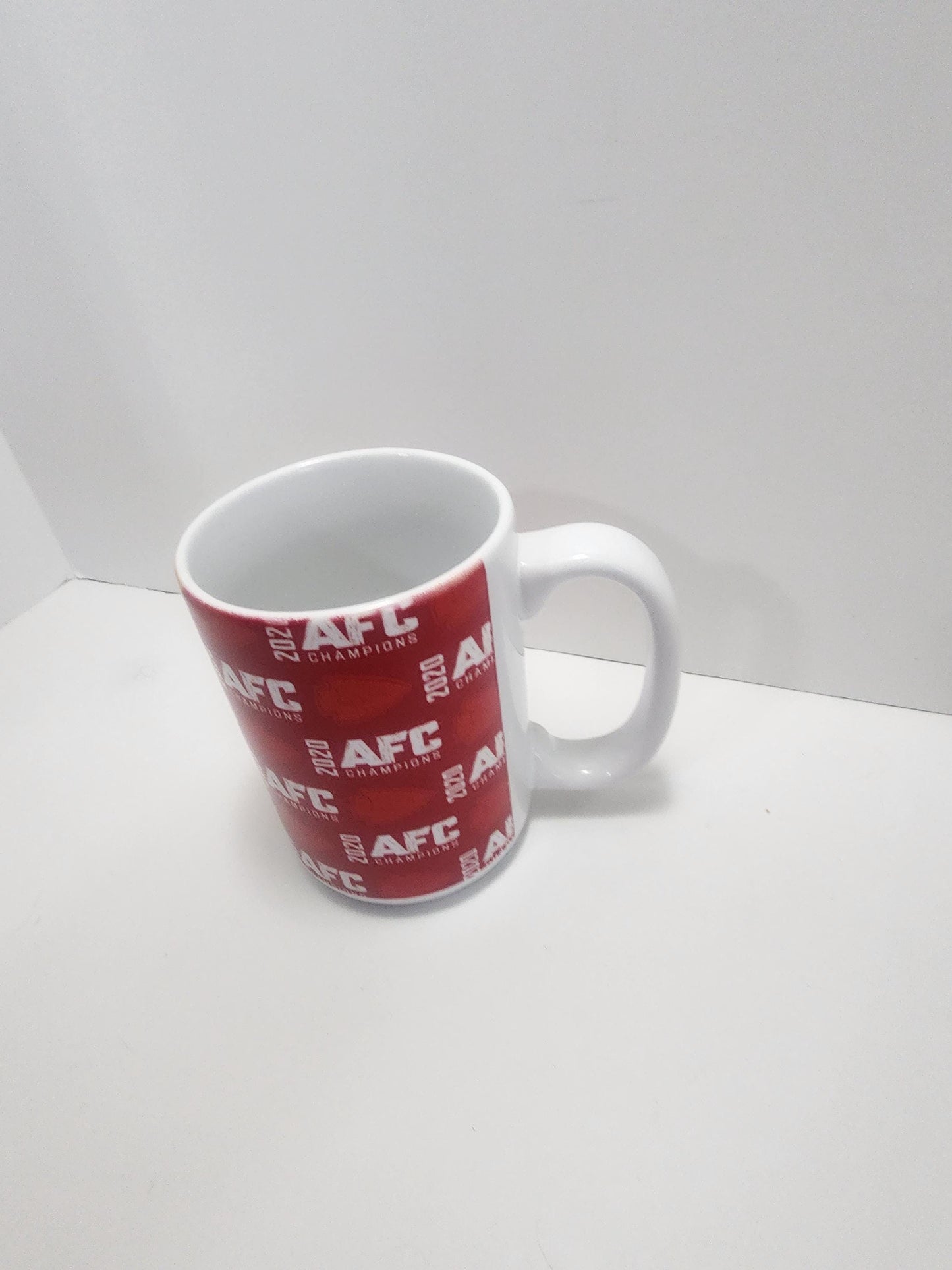 NFL Kansas City Chiefs AFC Champions Coffee Mug - Chiefs - KC - Kansas City - Chiefs Gear - Coffee Mugs - Mugs