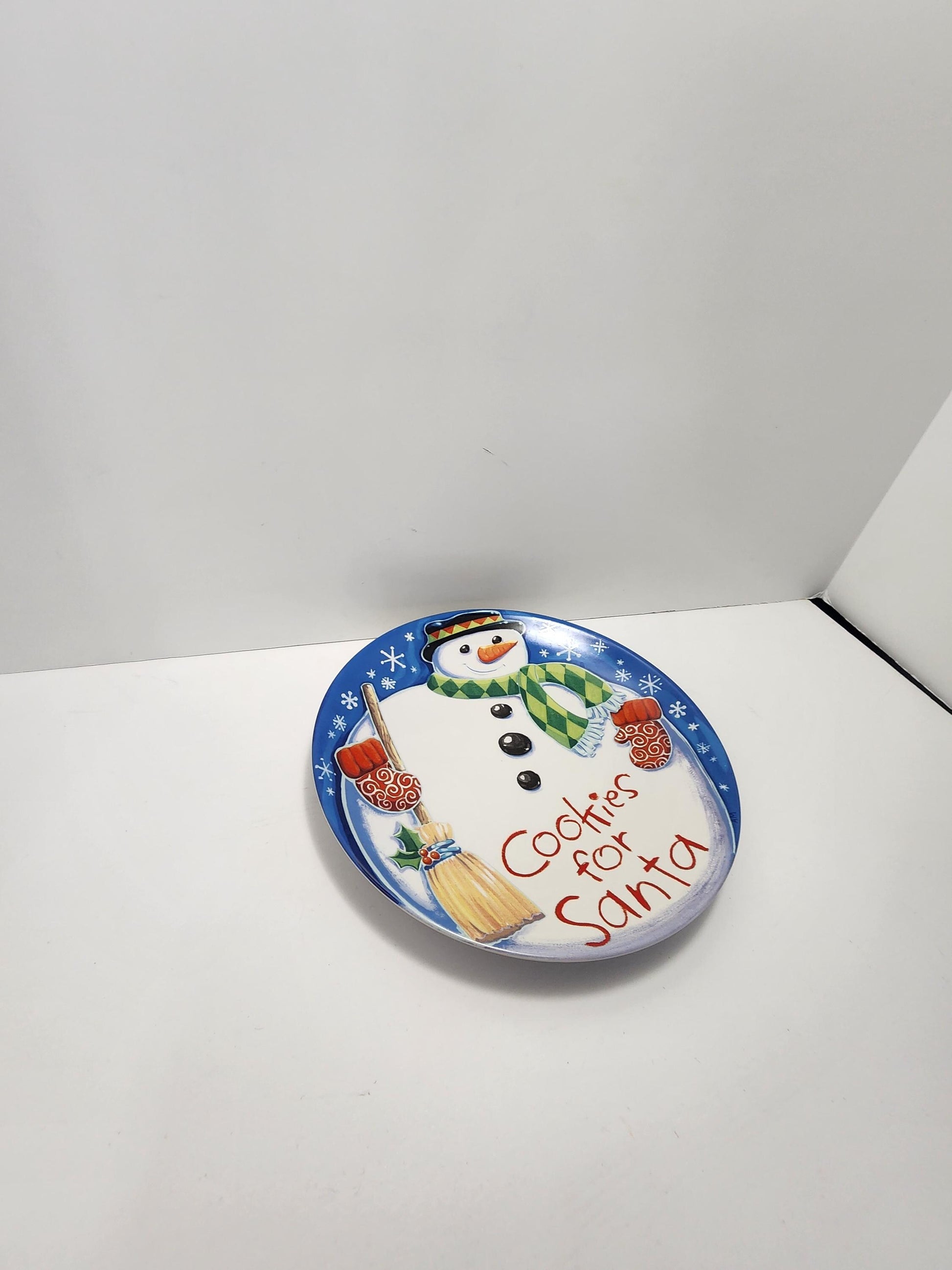 Cookies For Santa Plate - Plates - Christmas Plates - Santa - Cookies - Christmas Cookies - Christmas - Christmas Decor