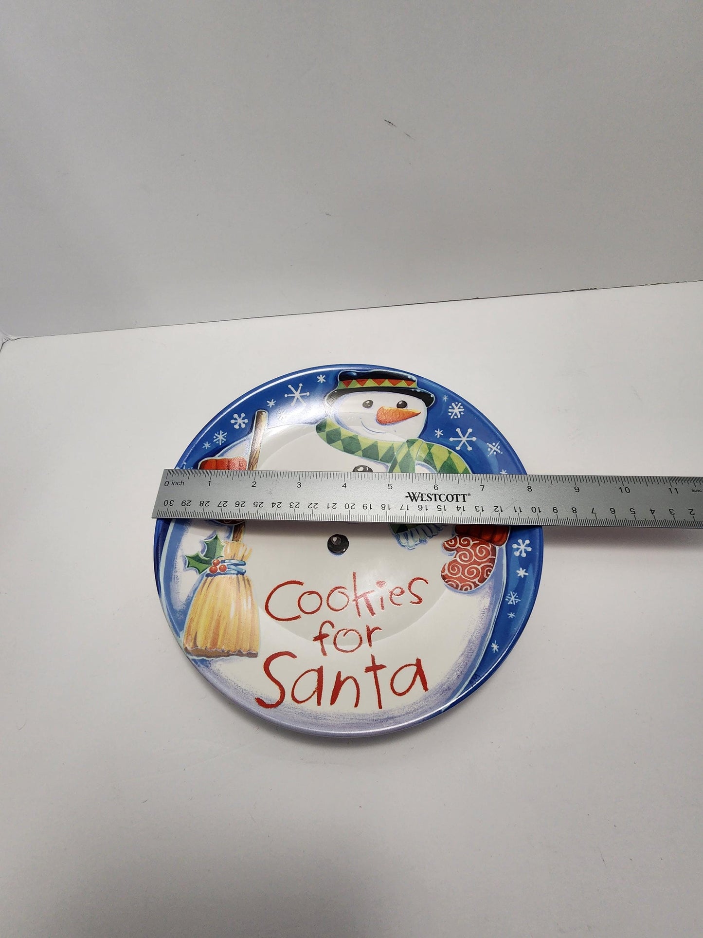 Cookies For Santa Plate - Plates - Christmas Plates - Santa - Cookies - Christmas Cookies - Christmas - Christmas Decor
