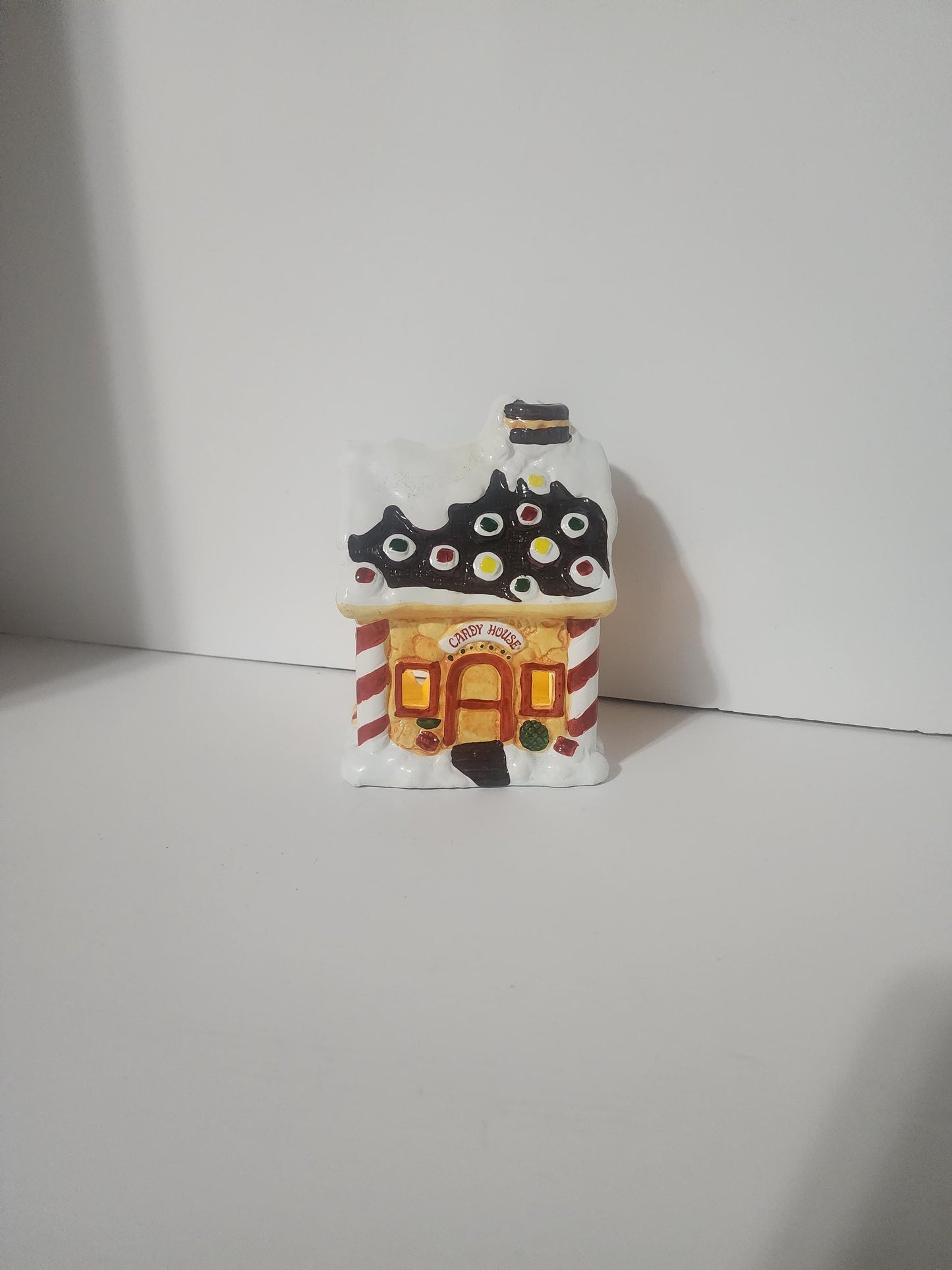 Christmas Candy House Candle or Tealight Holder - Tealight - Candle Holder - Christmas - Christmas House - Christmas Decor - Candy