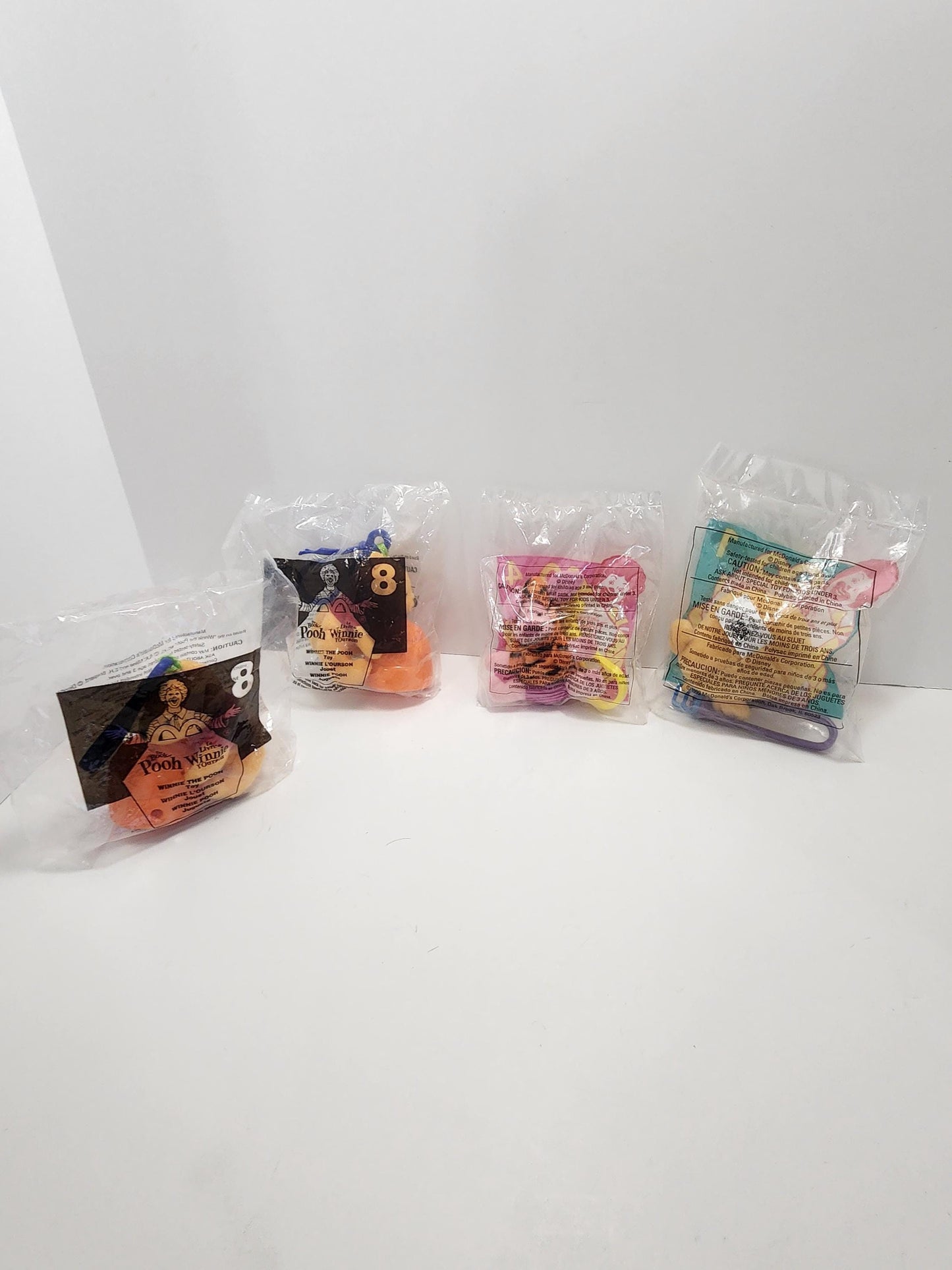 Winnie The Pooh Vintage Mcdonalds Happy Meal Toys - Plush - Winnie The Pooh Plush - Winnie The Pooh Toys - Happy Meal Toys - Vintage Toys