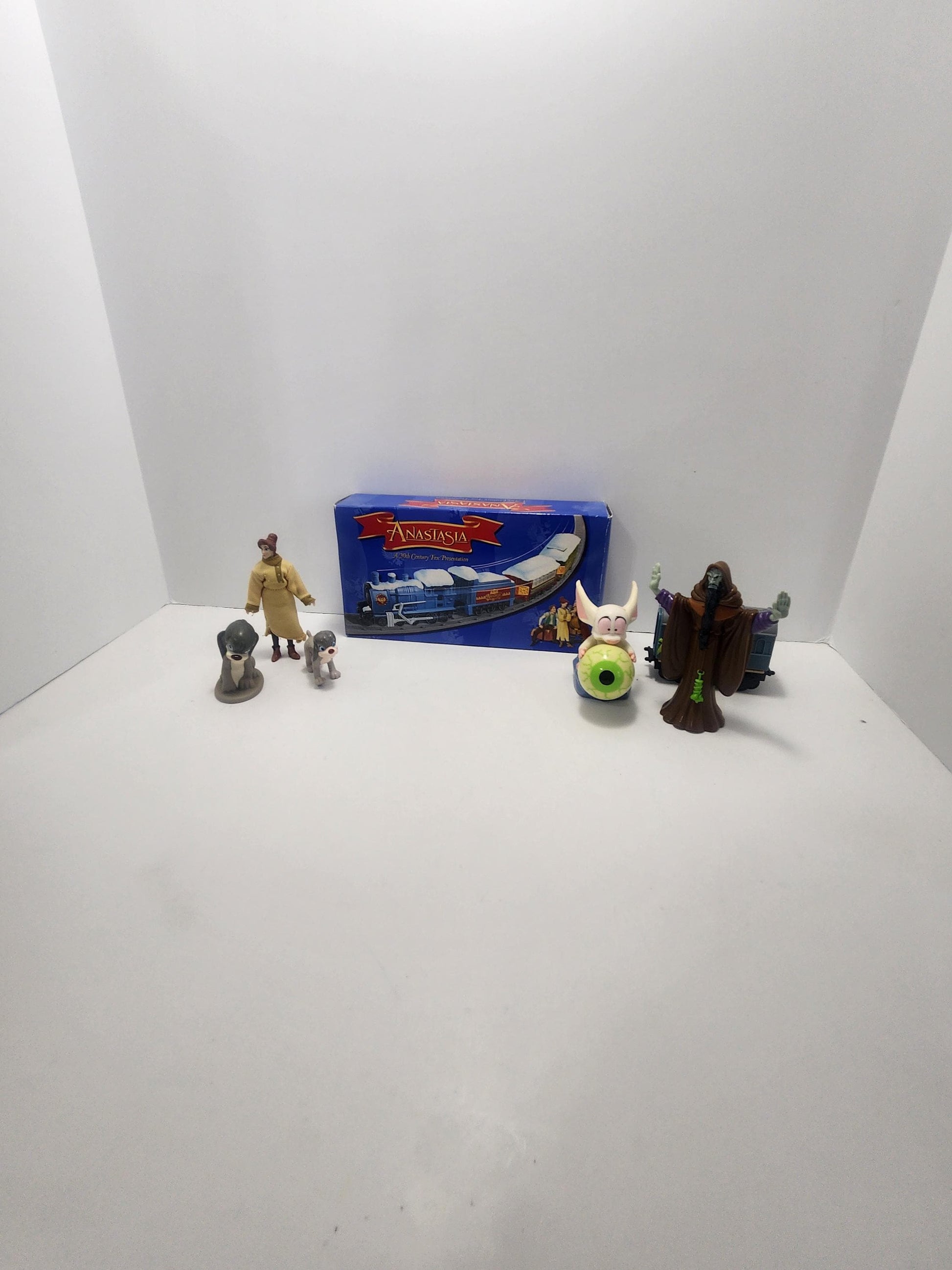 Vintage 1997 Anastasia Train Set New In Box - Burger King Toys - Anastasia - Anastasia Toys - Disney Toys - Fox - Fox Toys - Toy Trains