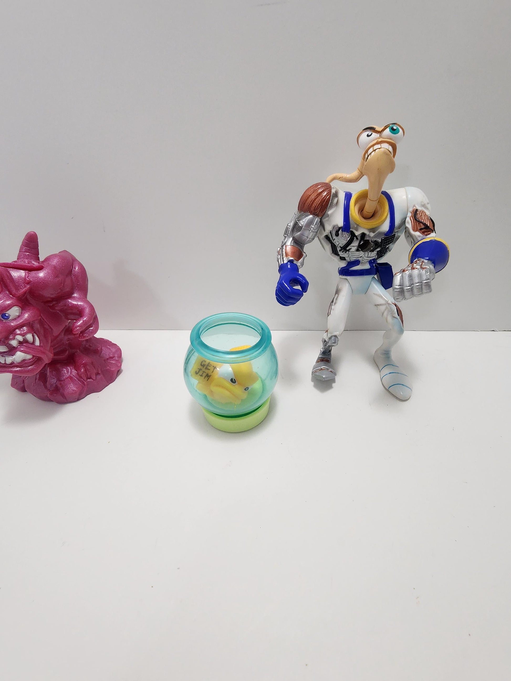 Earthworm Jim Vintage Action Figures - Earthworm Jim - Vintage Toys - Vintage Action Figures