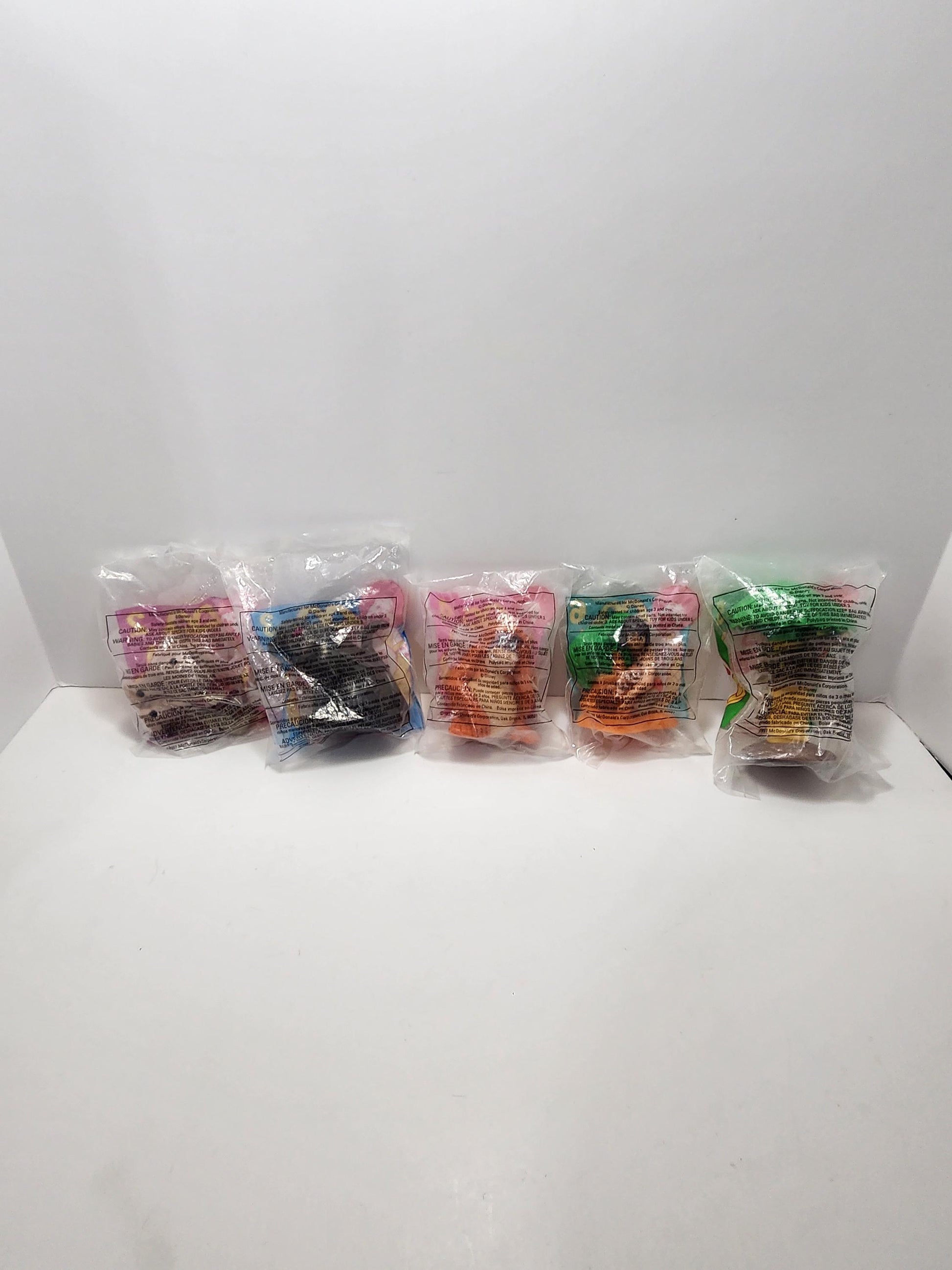 Disney The Jungle Book Candy Dispenser Figures - Mcdonalds Toys - Happy Meal Toys - Candy Dispensers - Jungle Book Toys