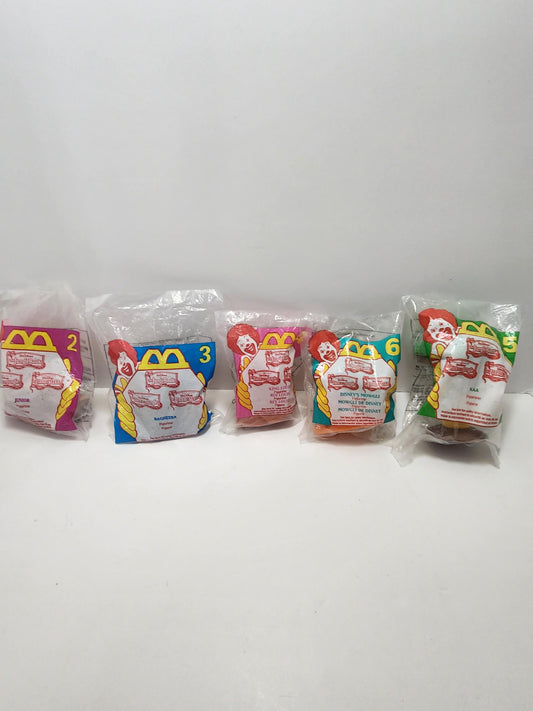 Disney The Jungle Book Candy Dispenser Figures - Mcdonalds Toys - Happy Meal Toys - Candy Dispensers - Jungle Book Toys