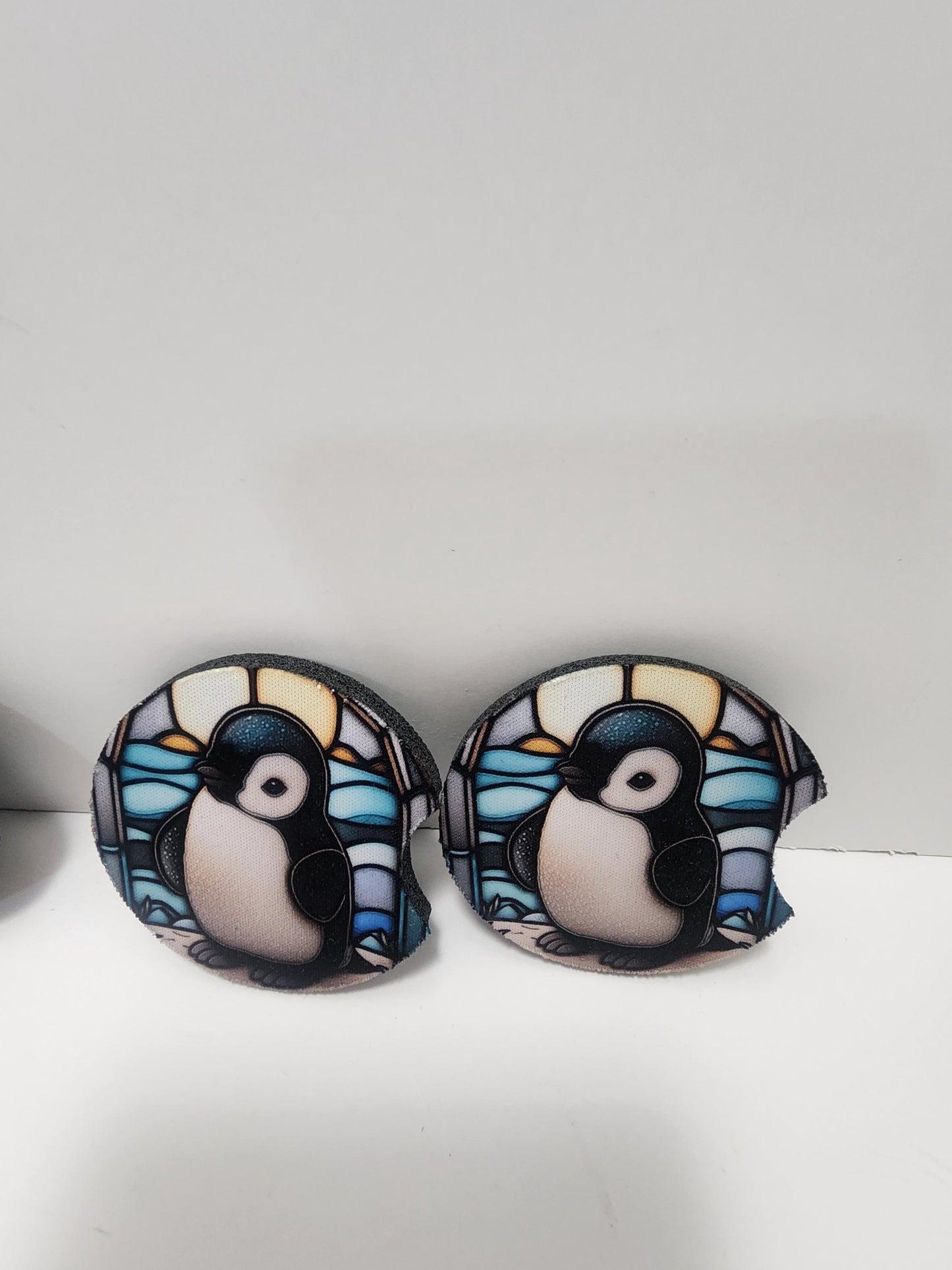 Wolf Non Skip Cute Car Coasters - Coasters - Car Coasters - Car Decor - Cup Holders - Wolf Gift - Wolves