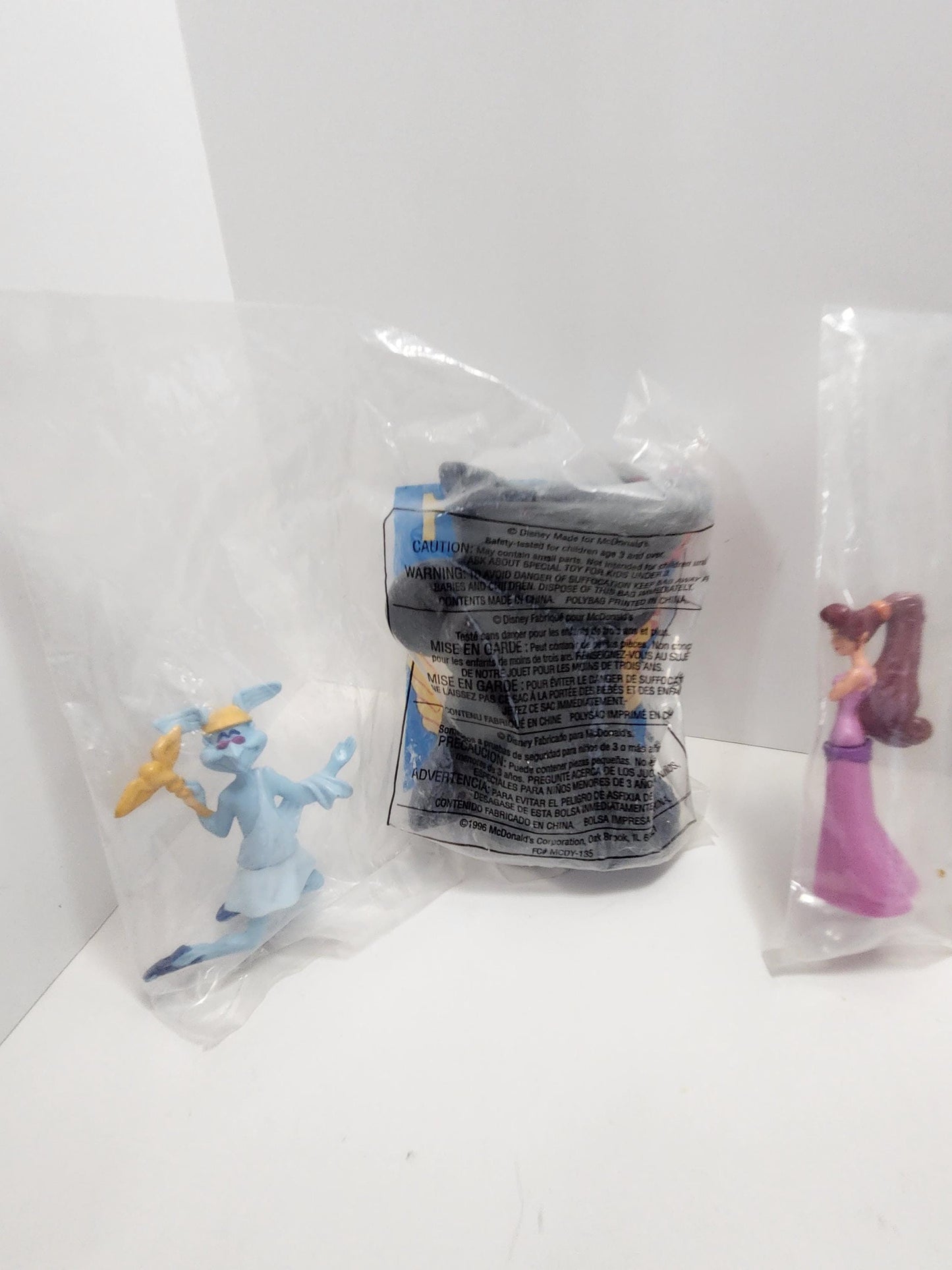 Disney Hercules Vintage 1990s Toys - Happy Meal Toys - Mcdonalds Toys - Hercules - Hercules Toys - Meg - Vintage Toys