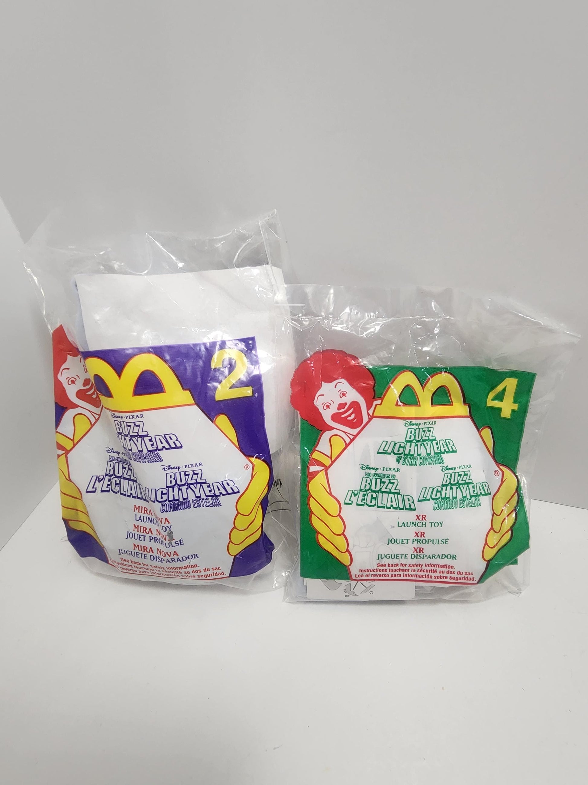 Disney Toy Story Buzz Lightyear Toys - Happy Meal Toys - McDonald's Toys - Buzz Lightyear - Toy Story Toys