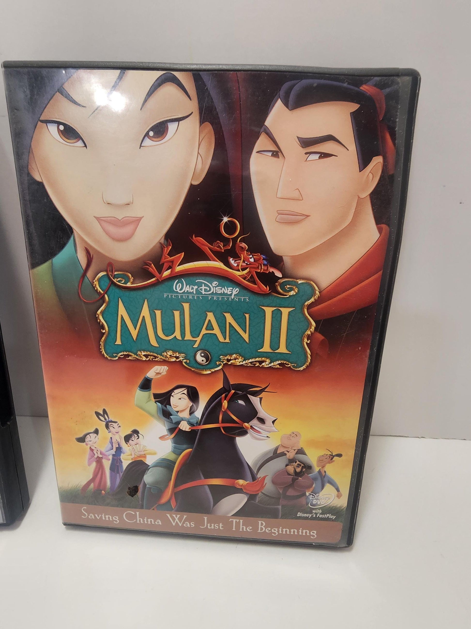 Disney Movies - Dvds - Cinderella - Mulan 2 - Mulan - Vintage Disney - Disney Dvds
