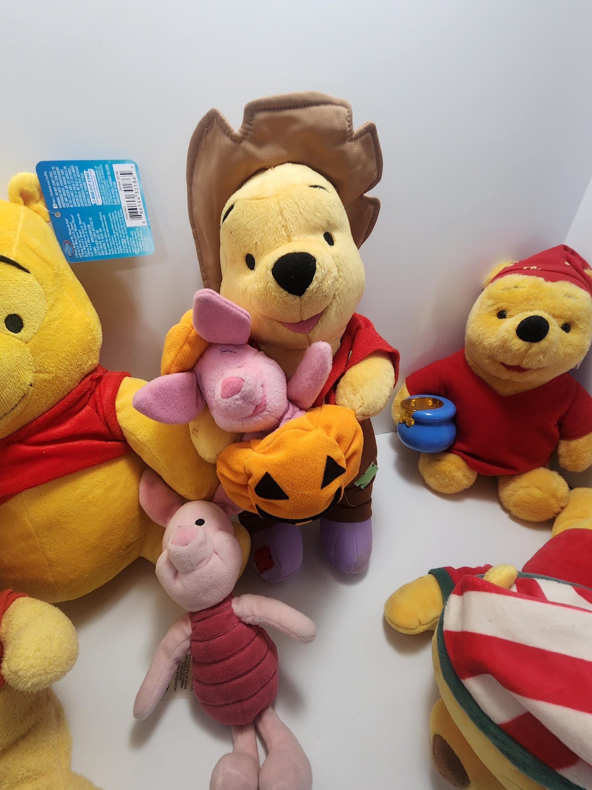 Winnie The Pooh Disney Stuffed Animals Plushies - Plush - Stuffed Animals - Halloween - Christmas - Piglett - Winnie The Pooh