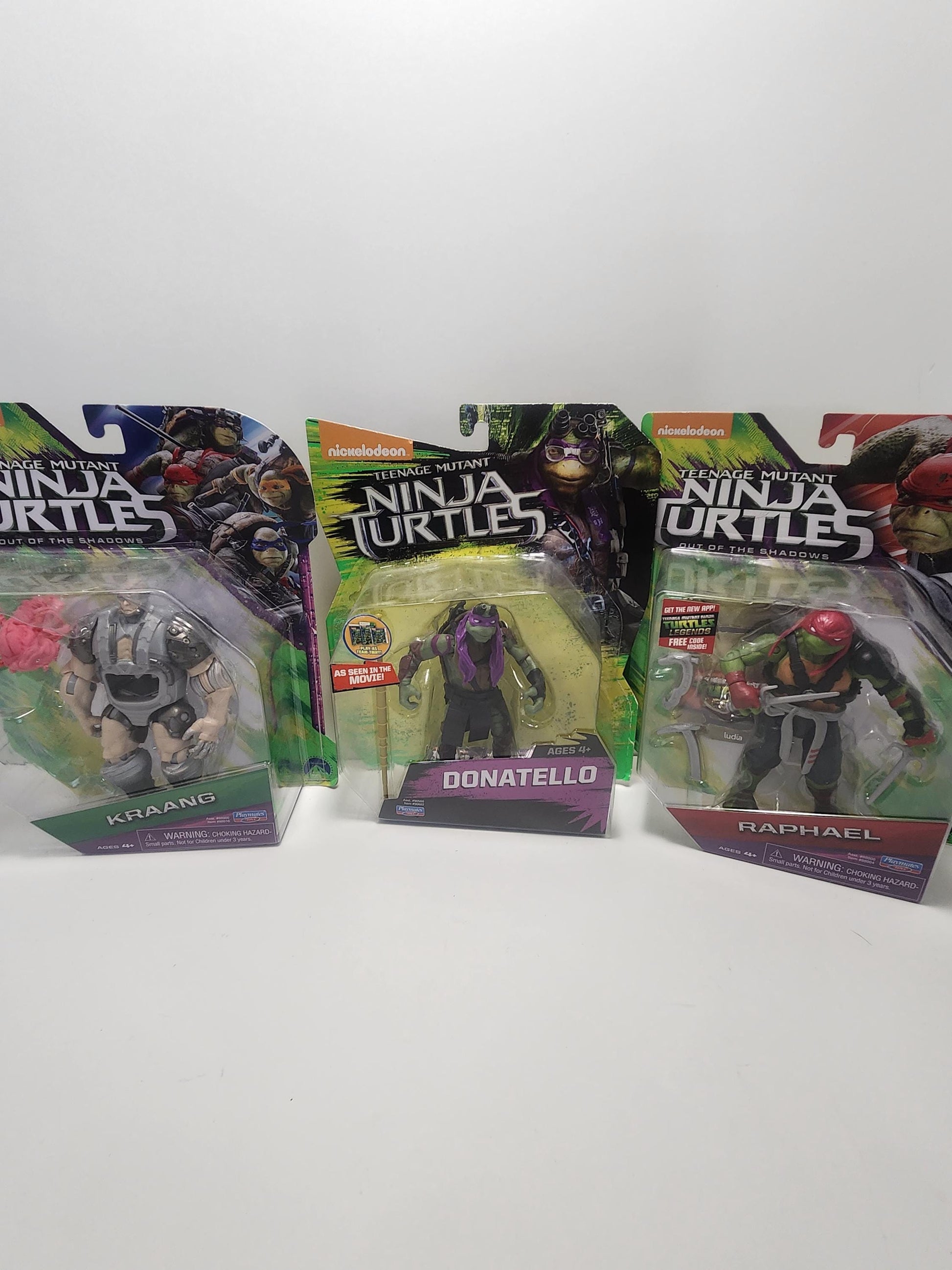 Teenage Mutant Ninja Turtles Action Figures - Splinter - Raphael - TMNT - Teenage Mutant Ninja Turtles - Ninja Turtles