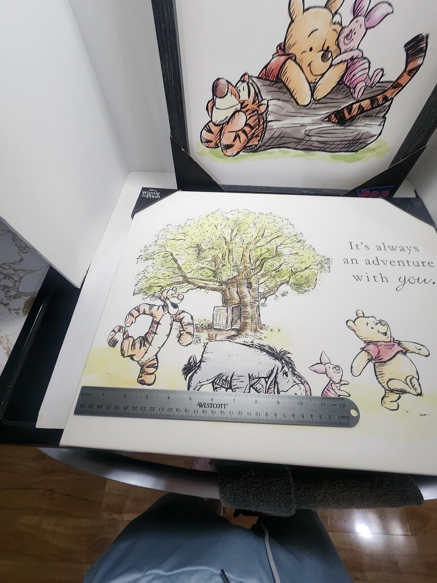 Winnie The Pooh Framed Pictures Artwork - Wall Decor - Decor - Disney - Disney Pictures - Disney Decor - Winnie The Pooh Decor