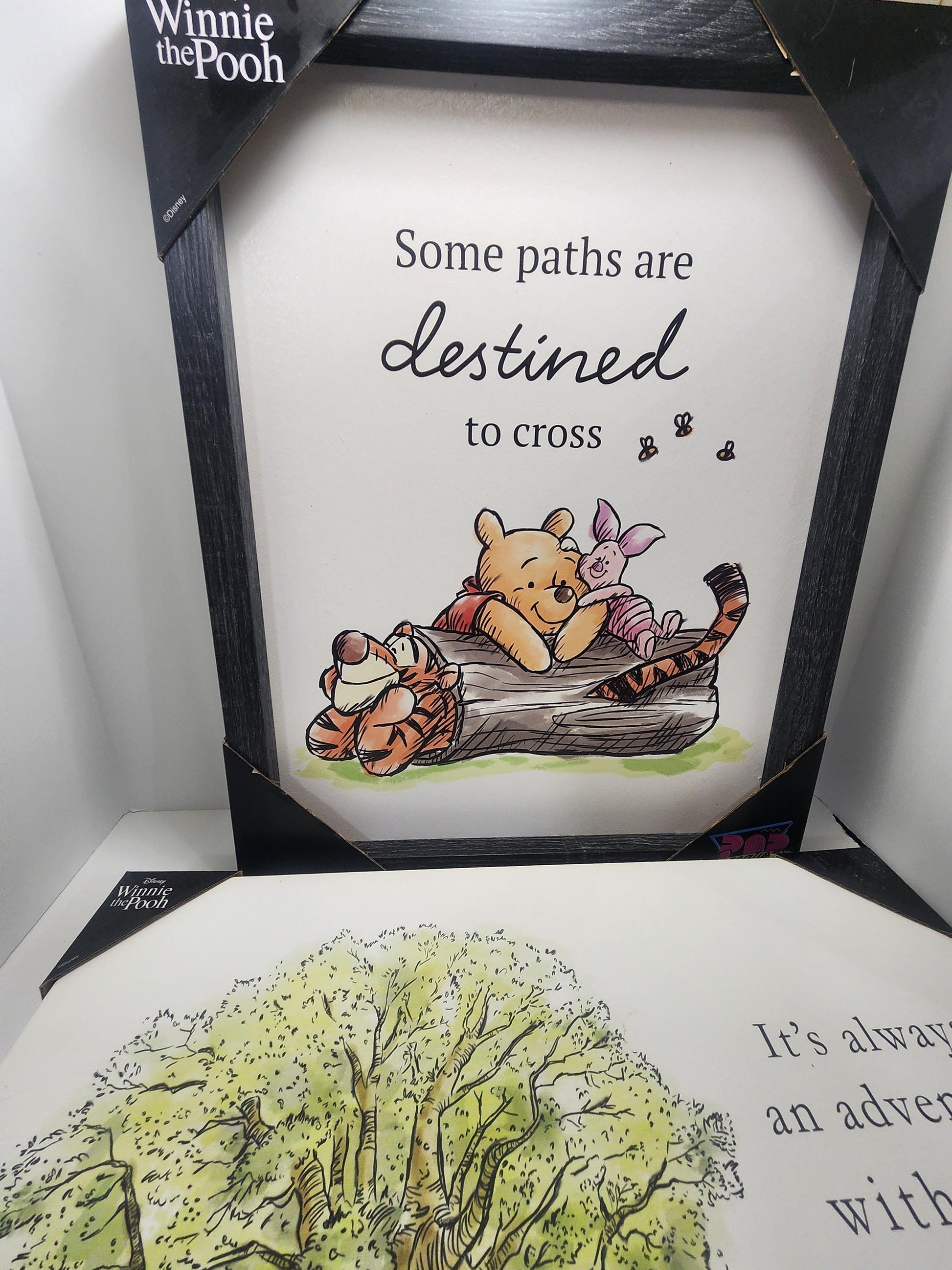 Winnie The Pooh Framed Pictures Artwork - Wall Decor - Decor - Disney - Disney Pictures - Disney Decor - Winnie The Pooh Decor