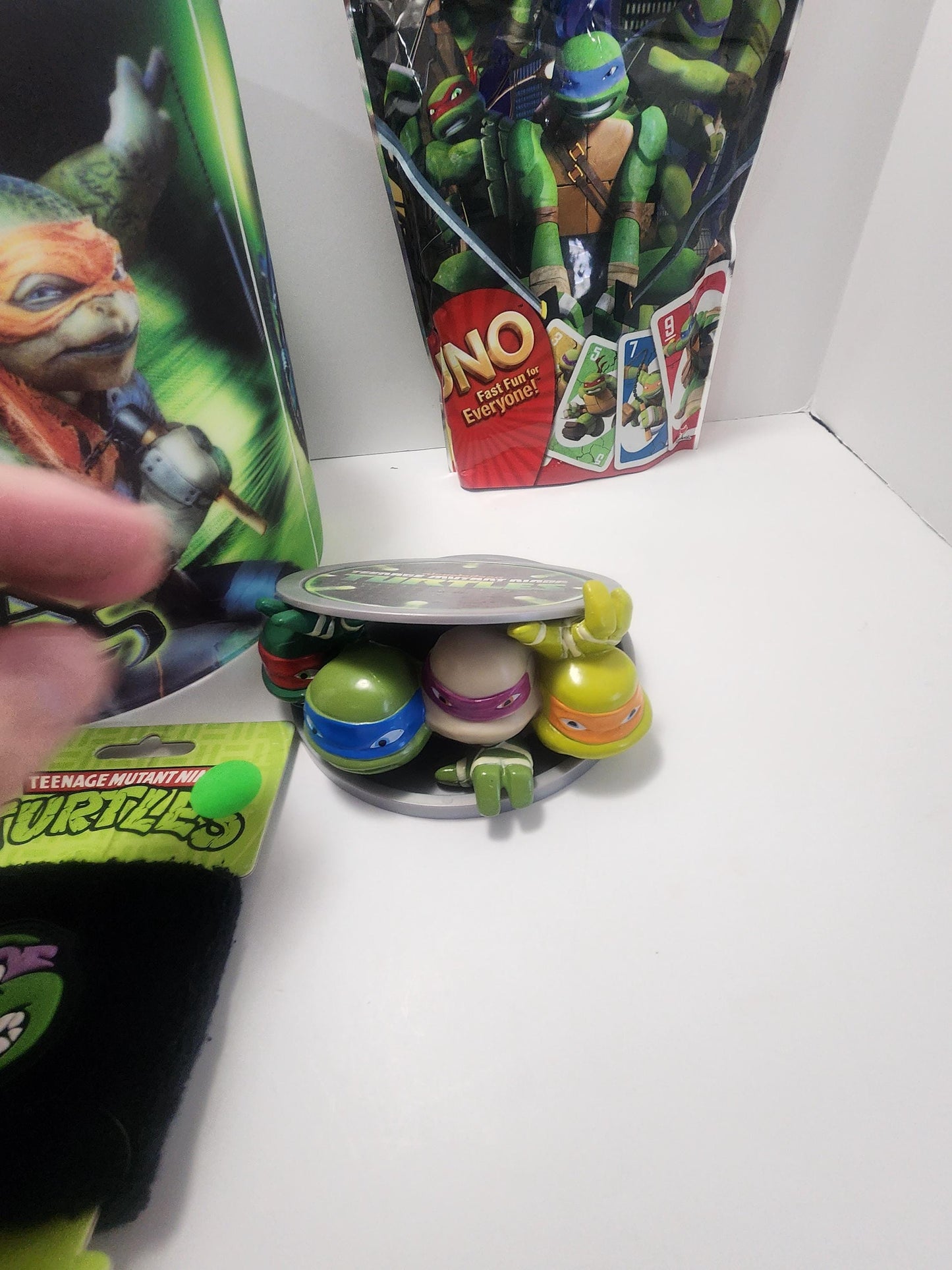 Teenage Mutant Ninja Turtles Memorbilla Items - Nickelodeon - TMNT - Popcorn Buckle - TMNT 1991 Communicator - Ninja Turtles