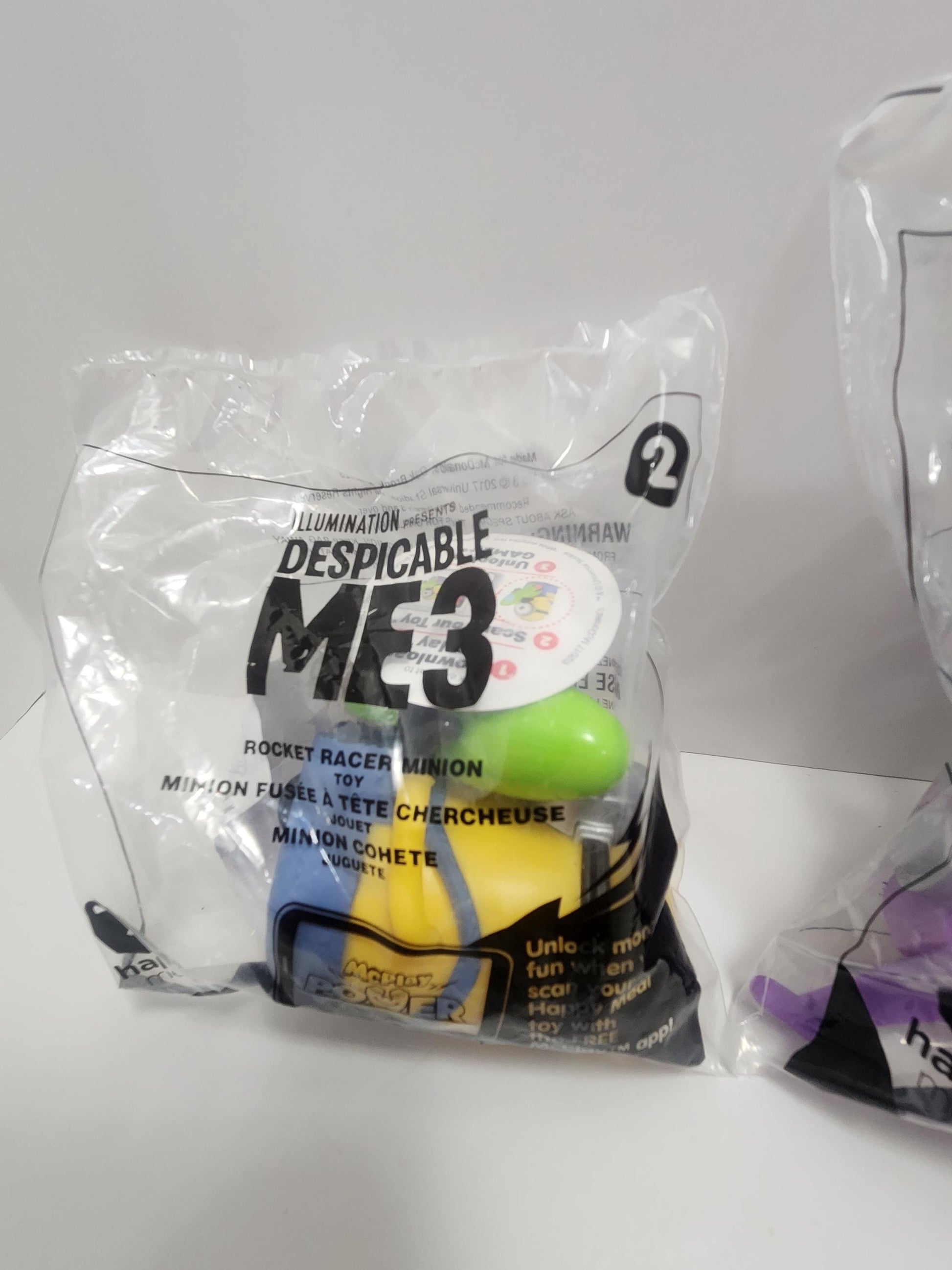 Minions Despicable Me Mcdonalds Fast Food Happy Meal Toys - Minions - Minions Toys - Despicable Me - Fast Food Toys - Happy Meal Toys