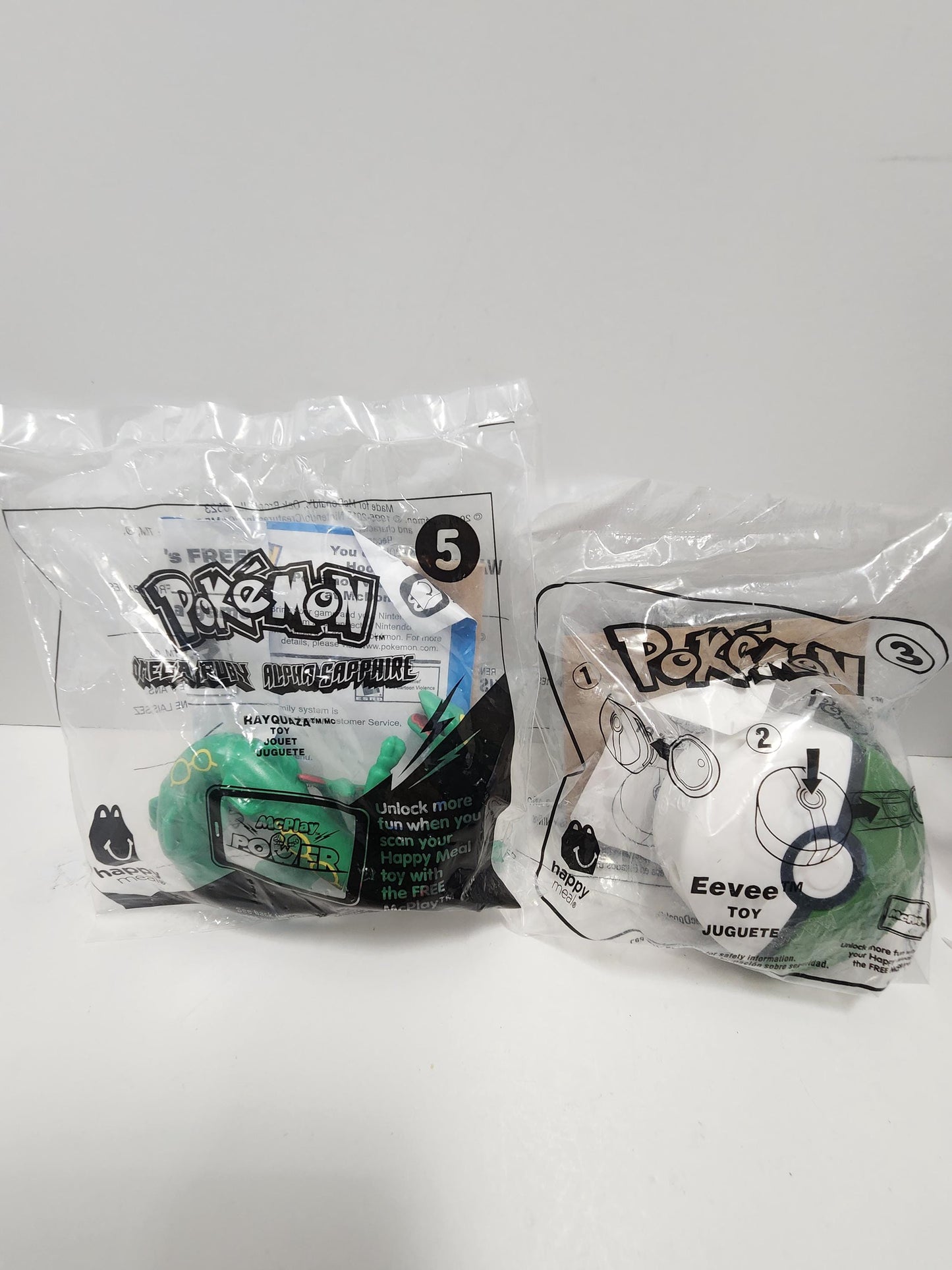 Pokemon Happy Meal Toys - Pokemon - Pokemon Toys - Pokemon Figures - Mcdonalds Toys - Happy Meal Toys