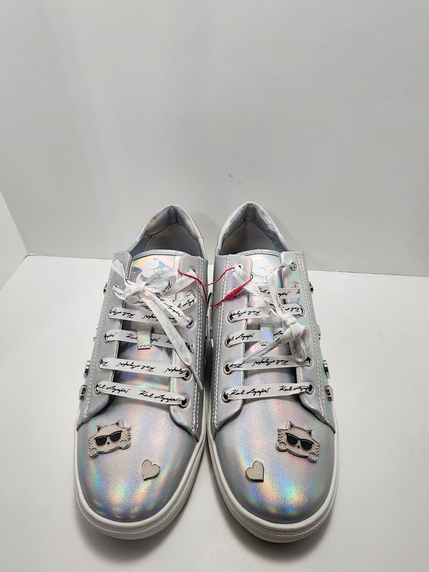 Karl Lagerfeld Paris Men's Sizd 11 Cate Embellished Lace Up Low Top Sneakers - Macys - Shoes - Macy's Shoes - Cate - Karl Lagerfeld - Paris