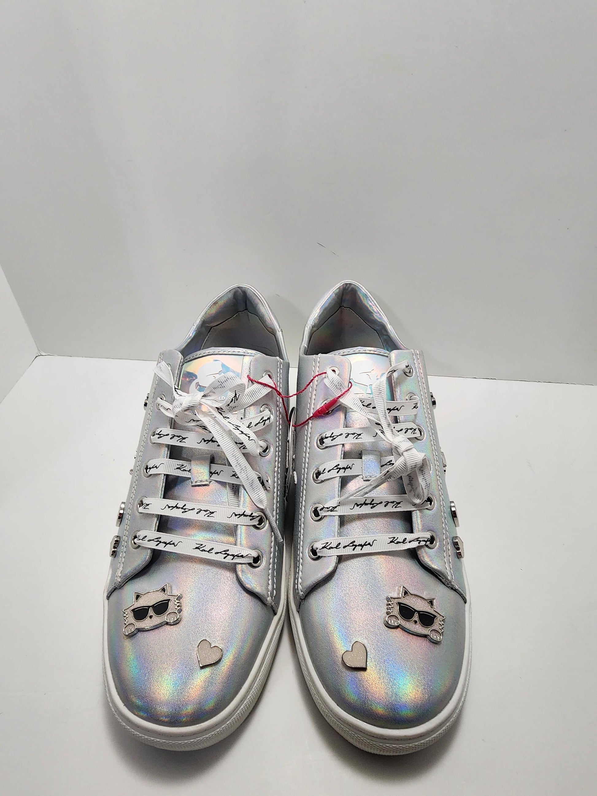 Karl Lagerfeld Paris Men's Sizd 11 Cate Embellished Lace Up Low Top Sneakers - Macys - Shoes - Macy's Shoes - Cate - Karl Lagerfeld - Paris
