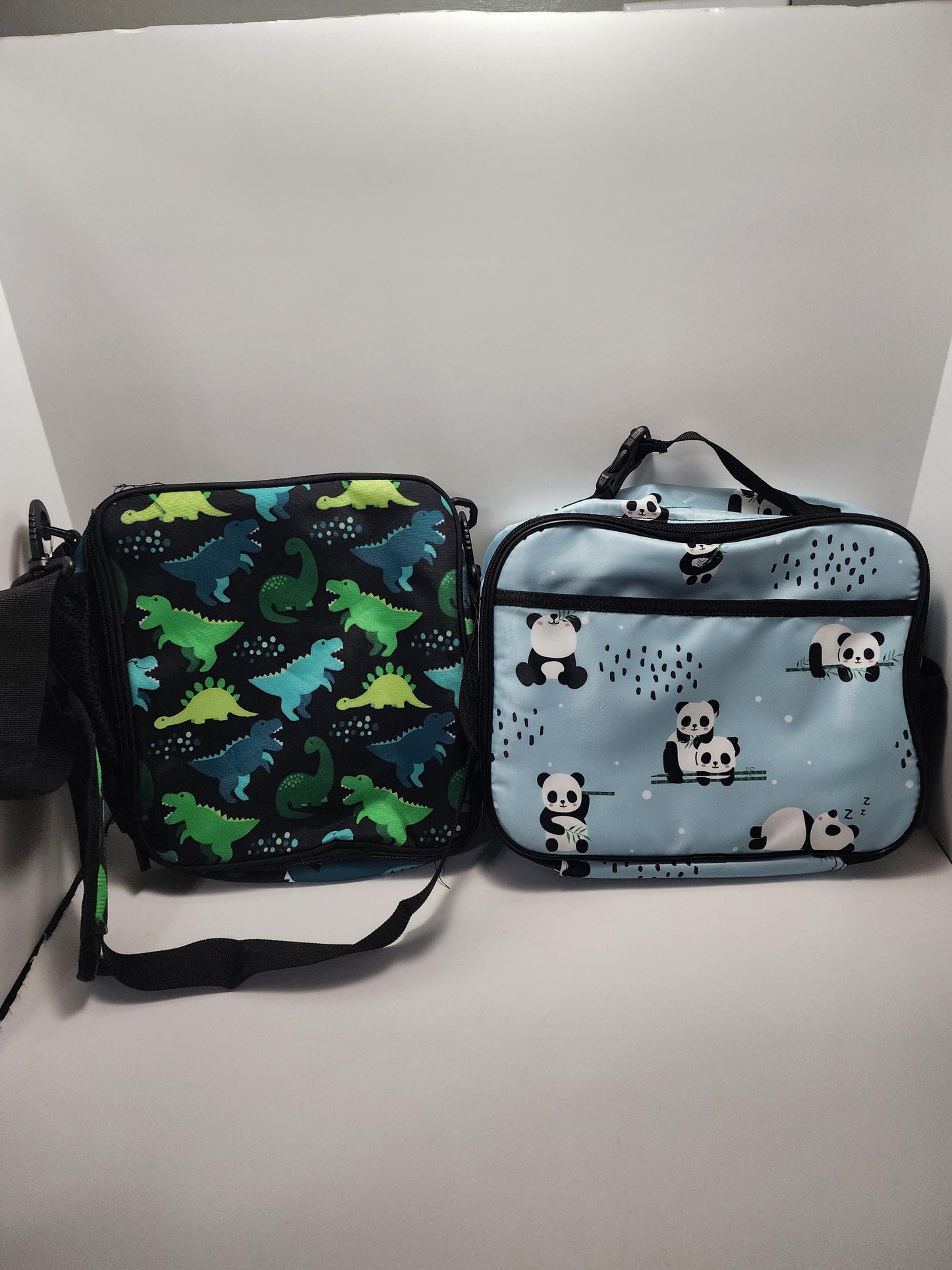 Animal Character Lunchbags - Lunchbags - Panda - Panda- Dinosaurs - Dinosaur Themed - Kids Lunchbags