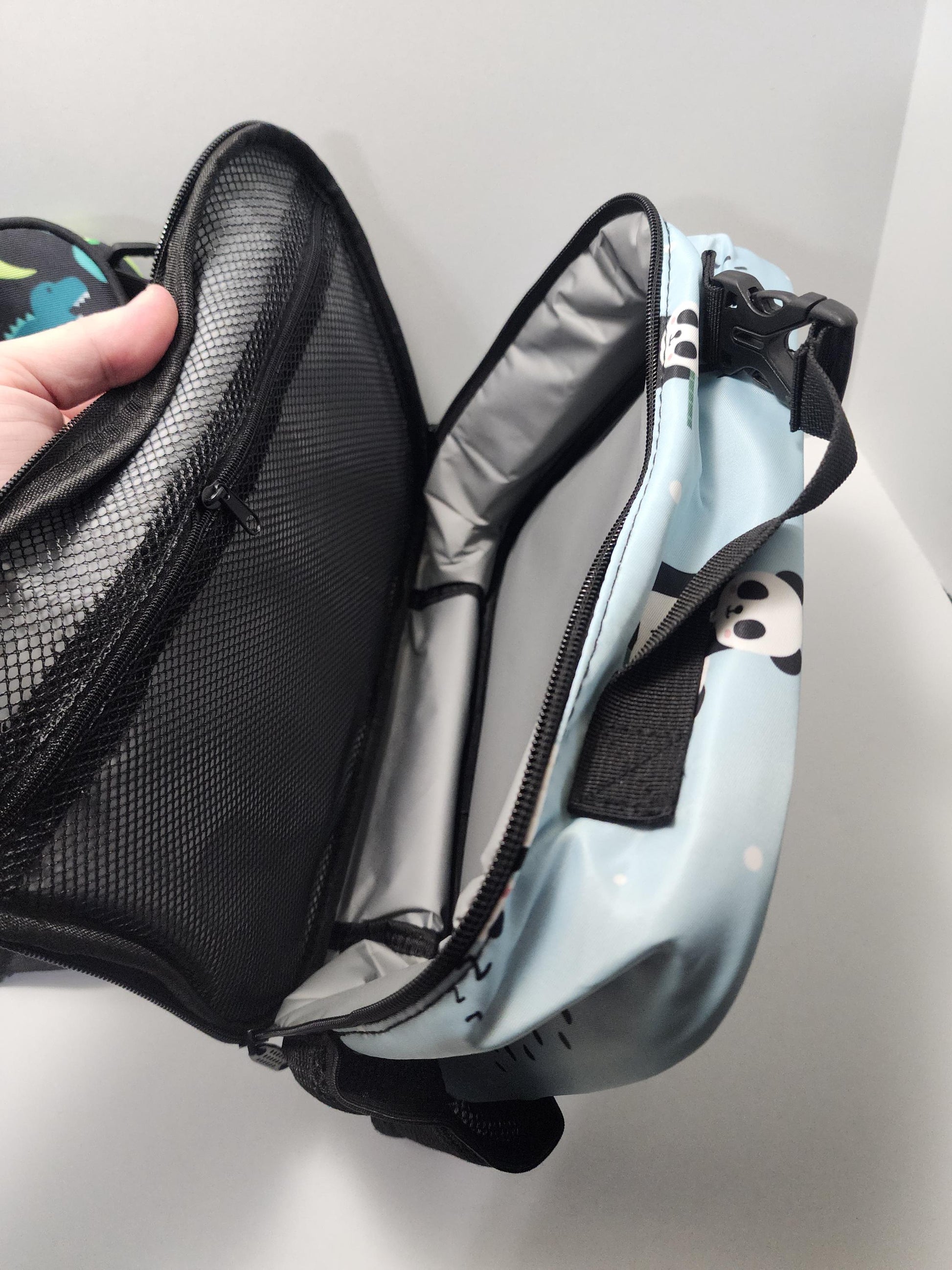 Animal Character Lunchbags - Lunchbags - Panda - Panda- Dinosaurs - Dinosaur Themed - Kids Lunchbags