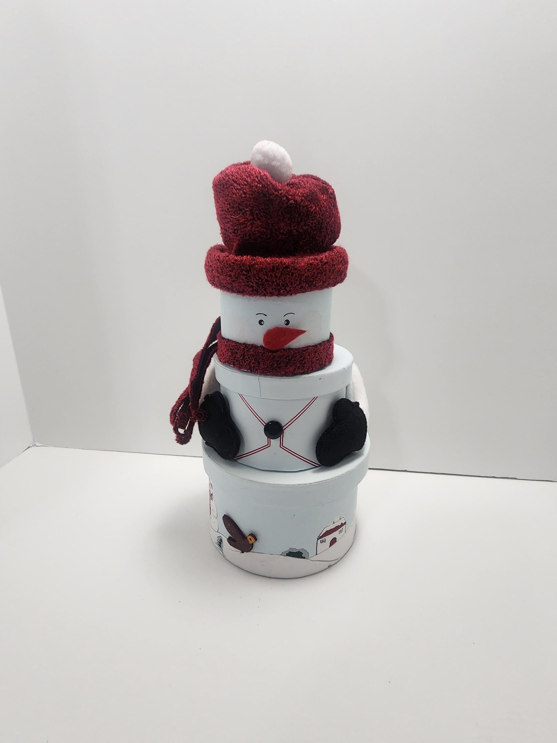 Snowman Super Cute Collapsable Christmas Decor - Snowman - Snowmen - Christmas - Christmas Figures - Christmas Decor - Collapsable