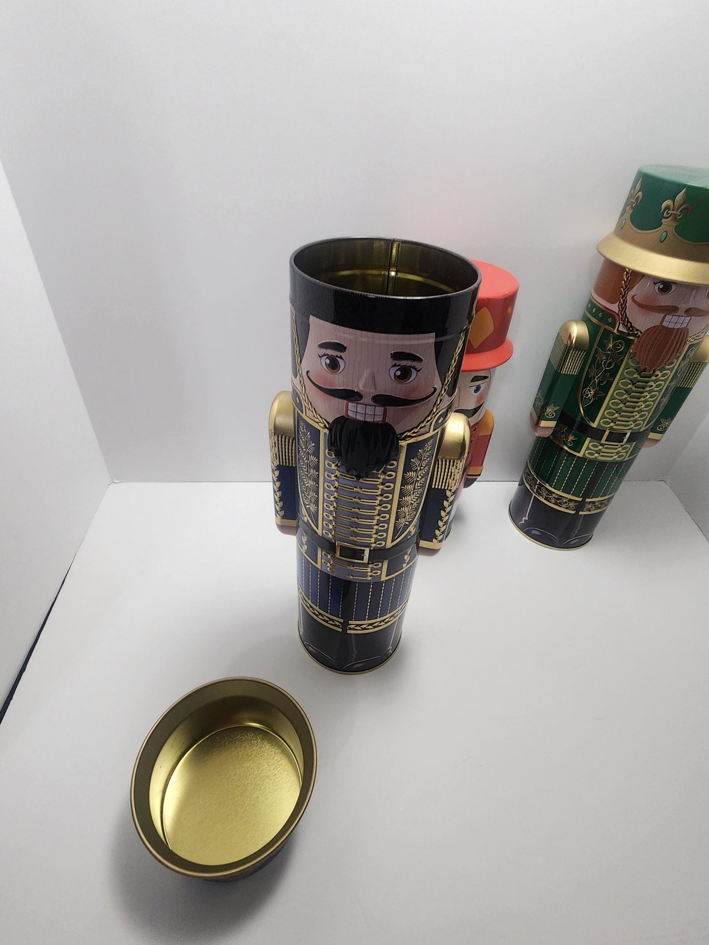 Christmas Nutcracker Tin Soldiers - Tins - Storage - Christmas - Christmas Decor - Nutcrackers - Tin Soldier - Soldiers