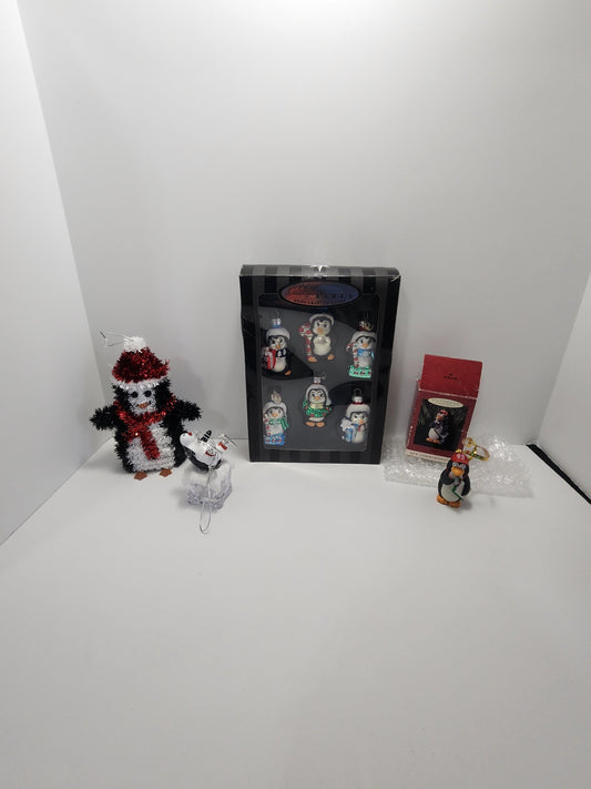 Penguin Christmas Ornaments - Ornaments - Penguins - Penguin Ornaments - Christmas - Christmas Ornaments