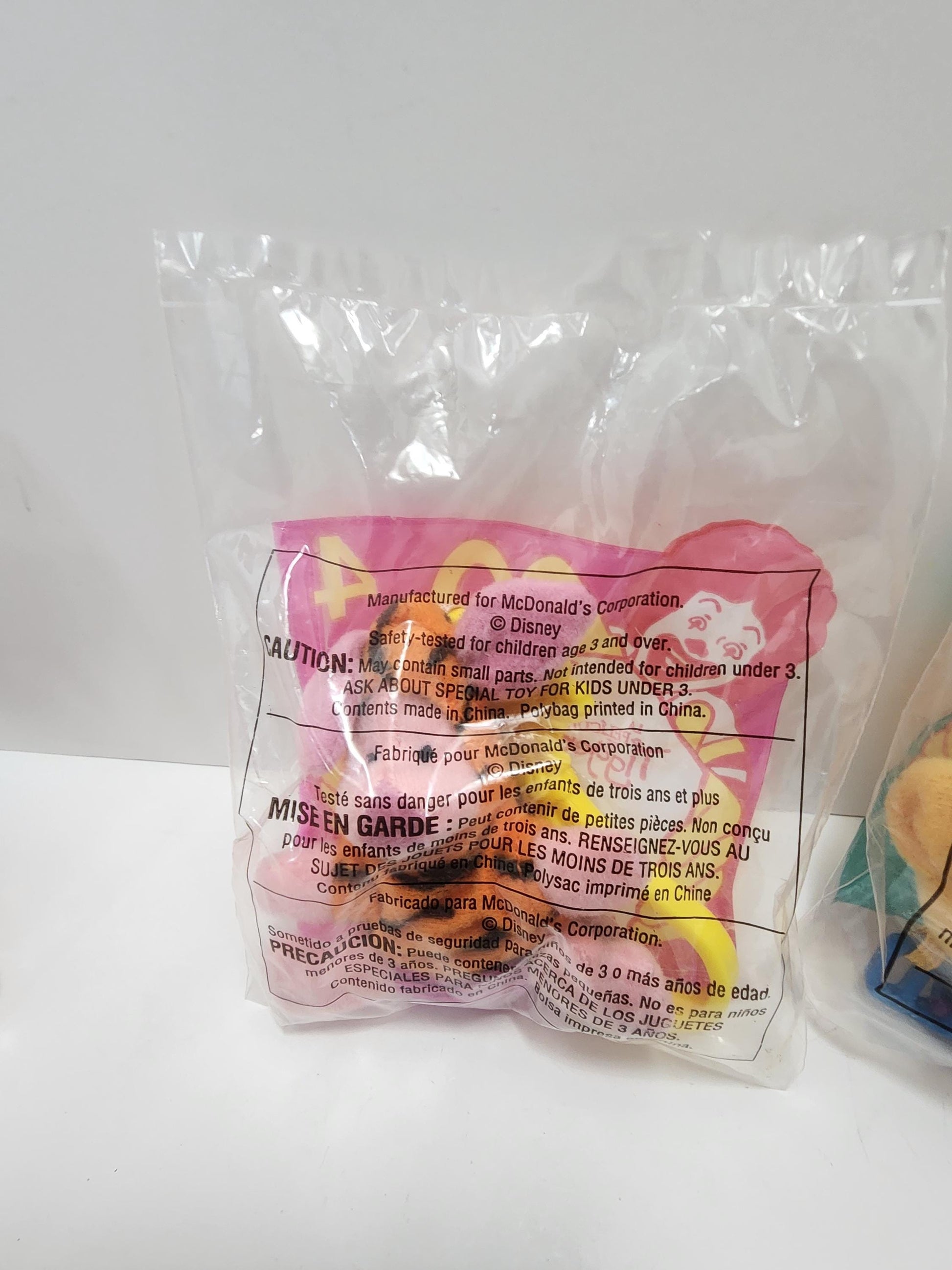 Winnie The Pooh Vintage Mcdonalds Happy Meal Toys - Plush - Winnie The Pooh Plush - Winnie The Pooh Toys - Happy Meal Toys - Vintage Toys