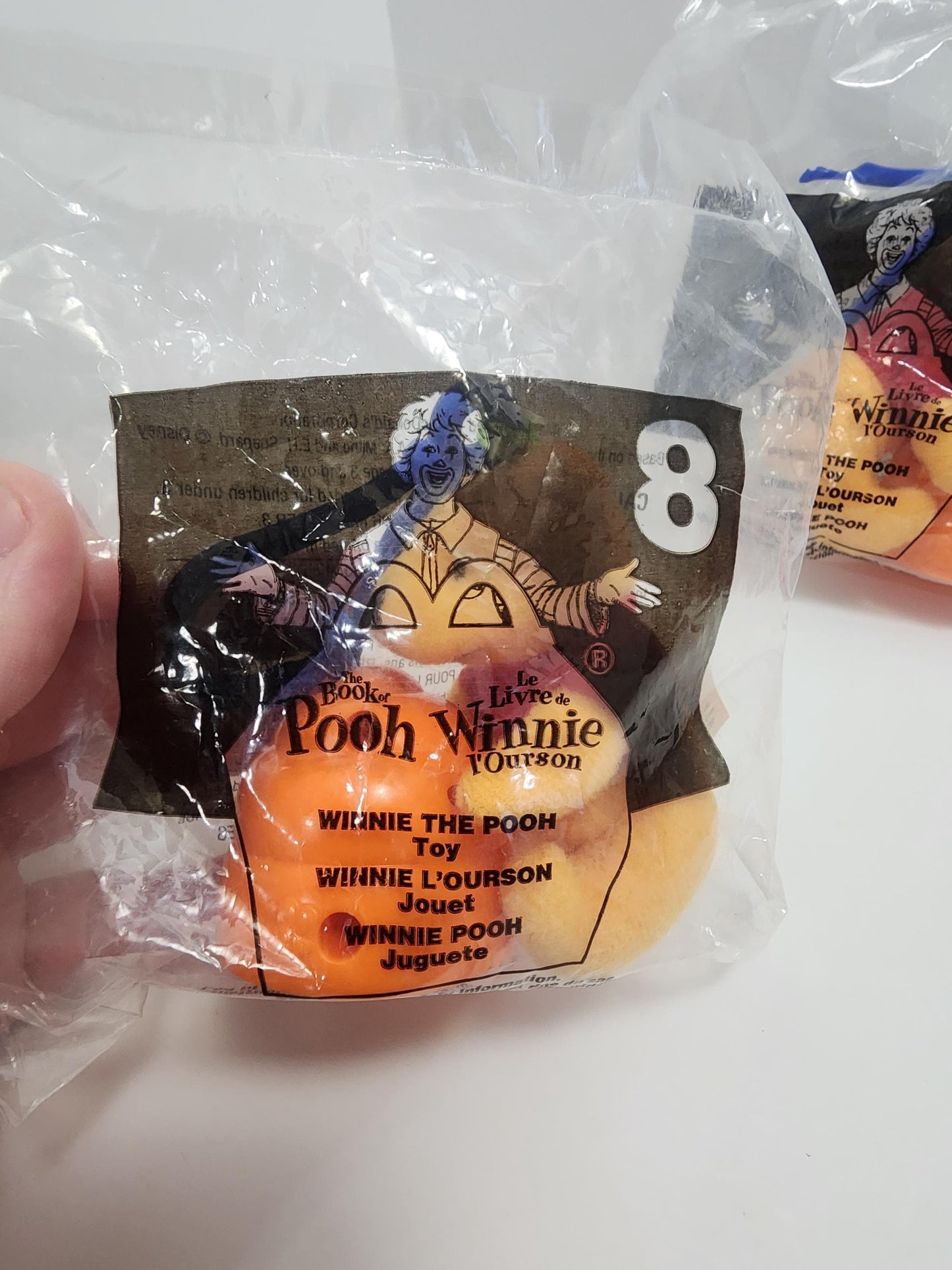 Winnie The Pooh Vintage Mcdonalds Happy Meal Toys - Plush - Winnie The Pooh Plush - Winnie The Pooh Toys - Happy Meal Toys - Vintage Toys