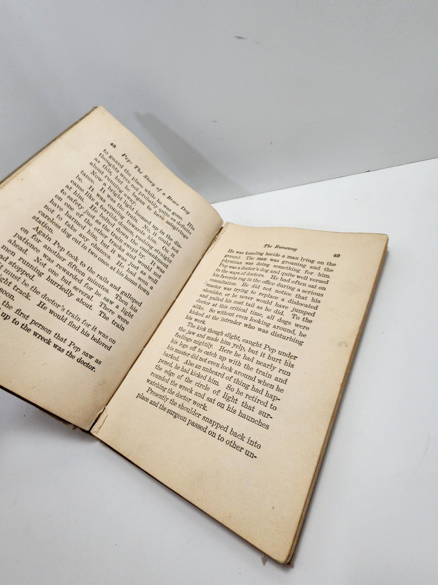 Pep 1922 The Brave Story Of A Dog Antique Book By Clarence Hawkes - Pep - 1920s - Antiques - Antique Book - Books - Dog - Dog Books