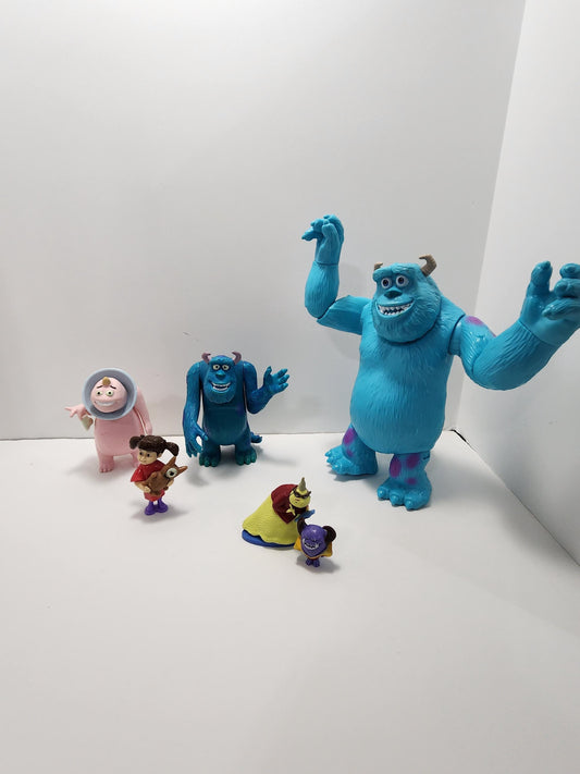 Monsters Inc Disney Figures - Monsters Inc