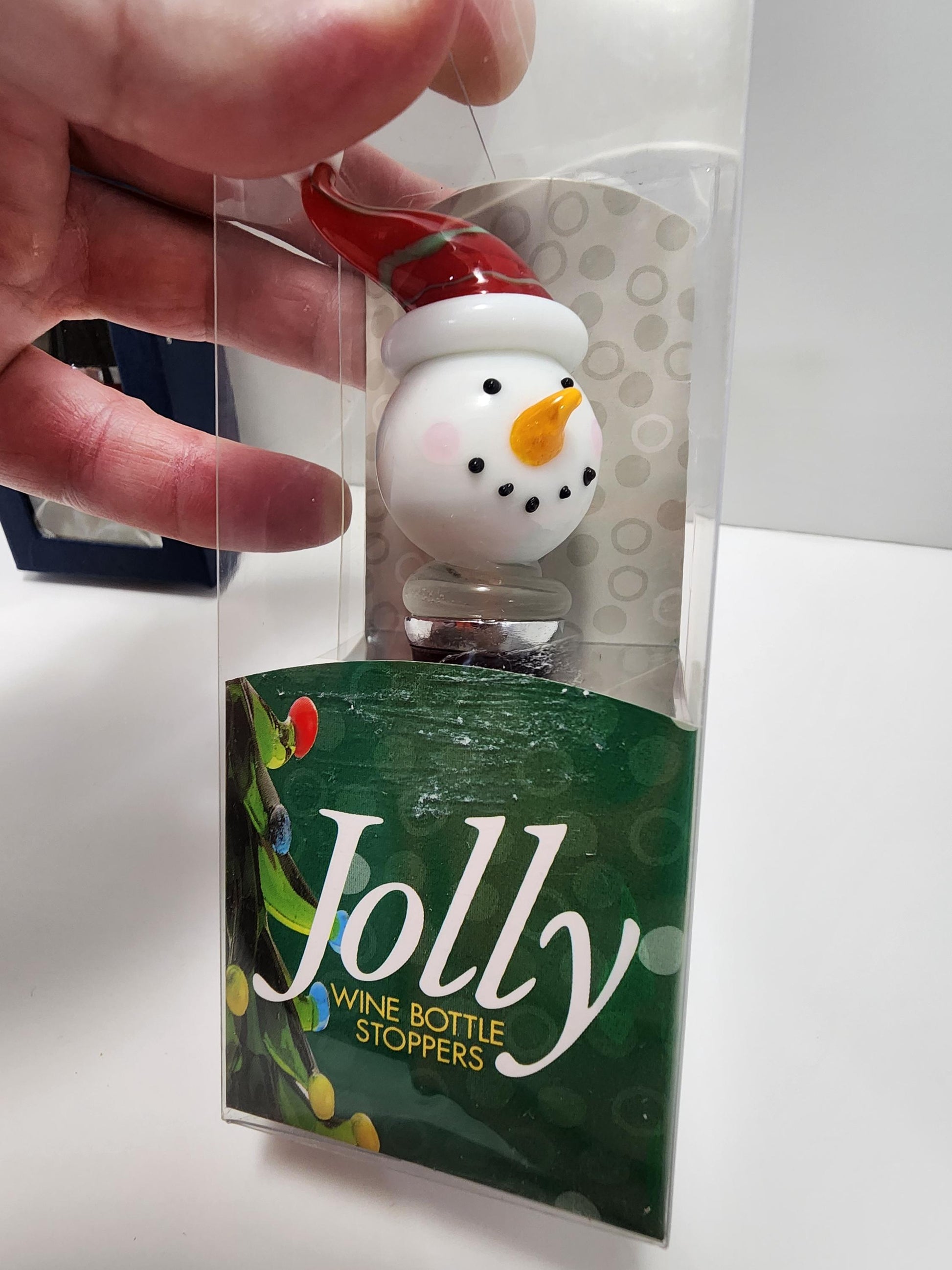 Ceramic Wine Toppers - Christmas - Christmas Wine Topper - Ceramic - Snowman - Dice - Casino - Dice Decor - Gift For Gamblers - Gambling