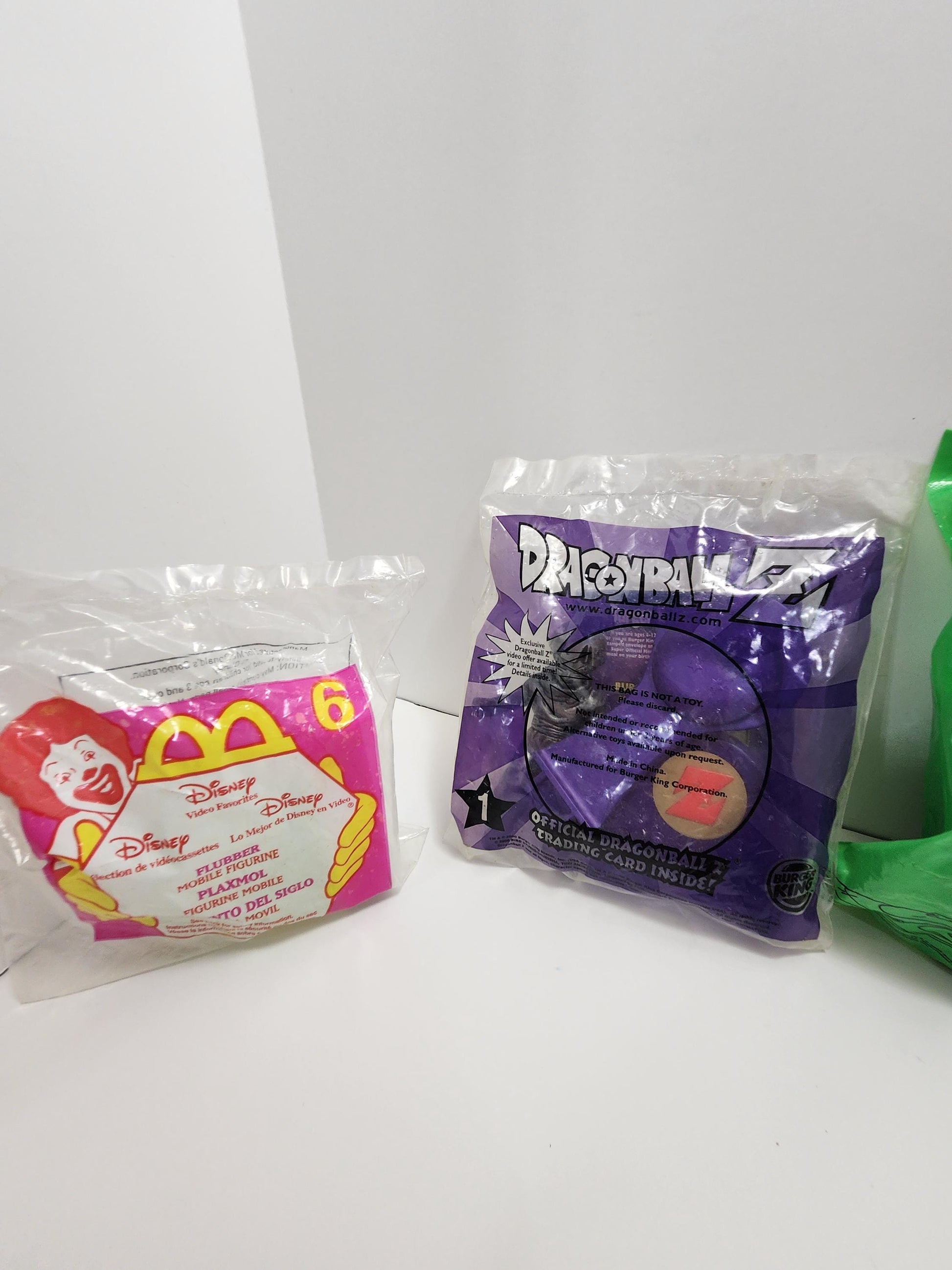 Happy Meal 1990s Toys - Burger King - Kids Meal - Gargoyles - Rocket Power - Toy Story - Dragon Ball Z - Vintage Toys